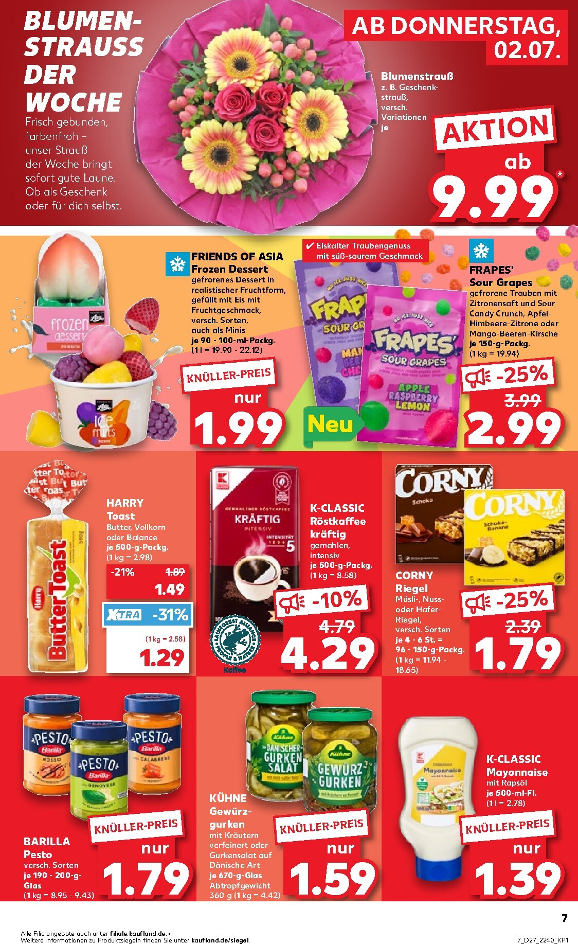 kaufland - Kaufland Prospekt nächste Woche – von Donnerstag 02.07.2026 bis Mittwoch 08.07.2026 - page: 7