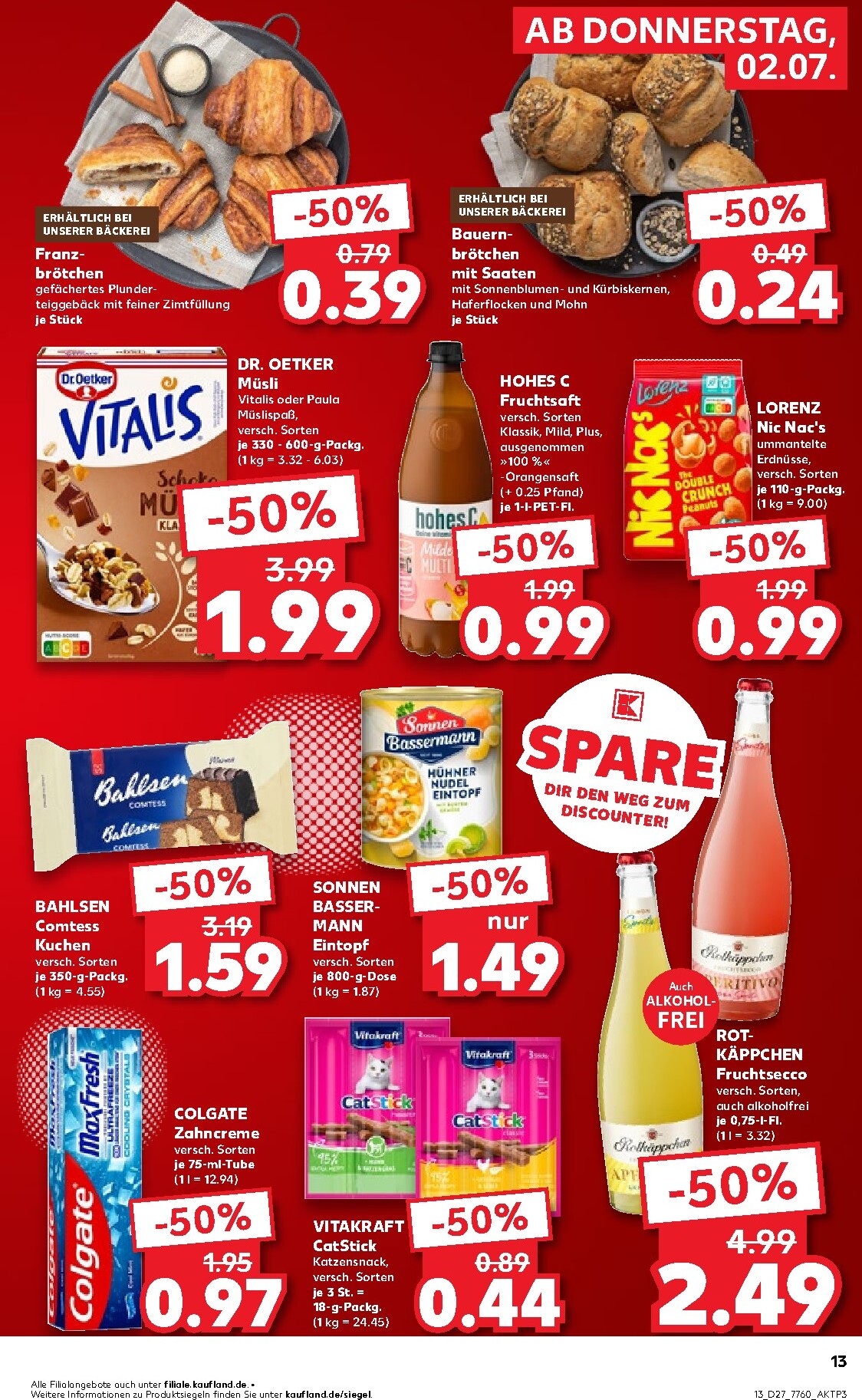 kaufland - Kaufland Prospekt nächste Woche – von Donnerstag 02.07.2026 bis Mittwoch 08.07.2026 - page: 13