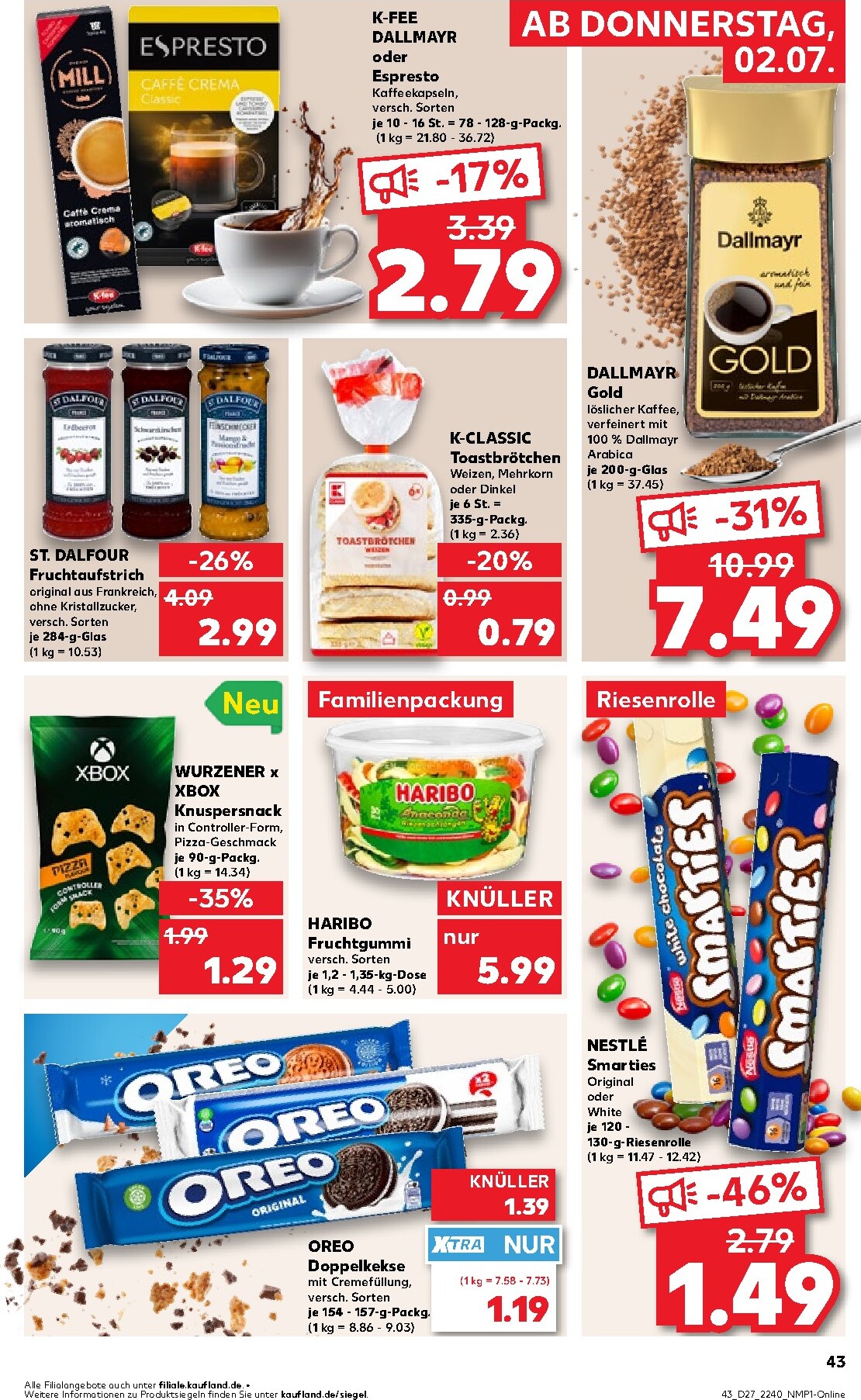 kaufland - Kaufland Prospekt nächste Woche – von Donnerstag 02.07.2026 bis Mittwoch 08.07.2026 - page: 41