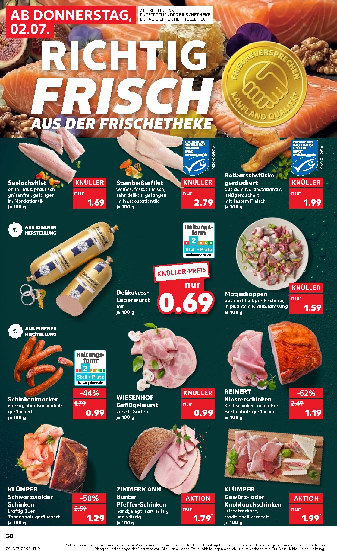 kaufland - Kaufland Prospekt nächste Woche – von Donnerstag 02.07.2026 bis Mittwoch 08.07.2026 - page: 30
