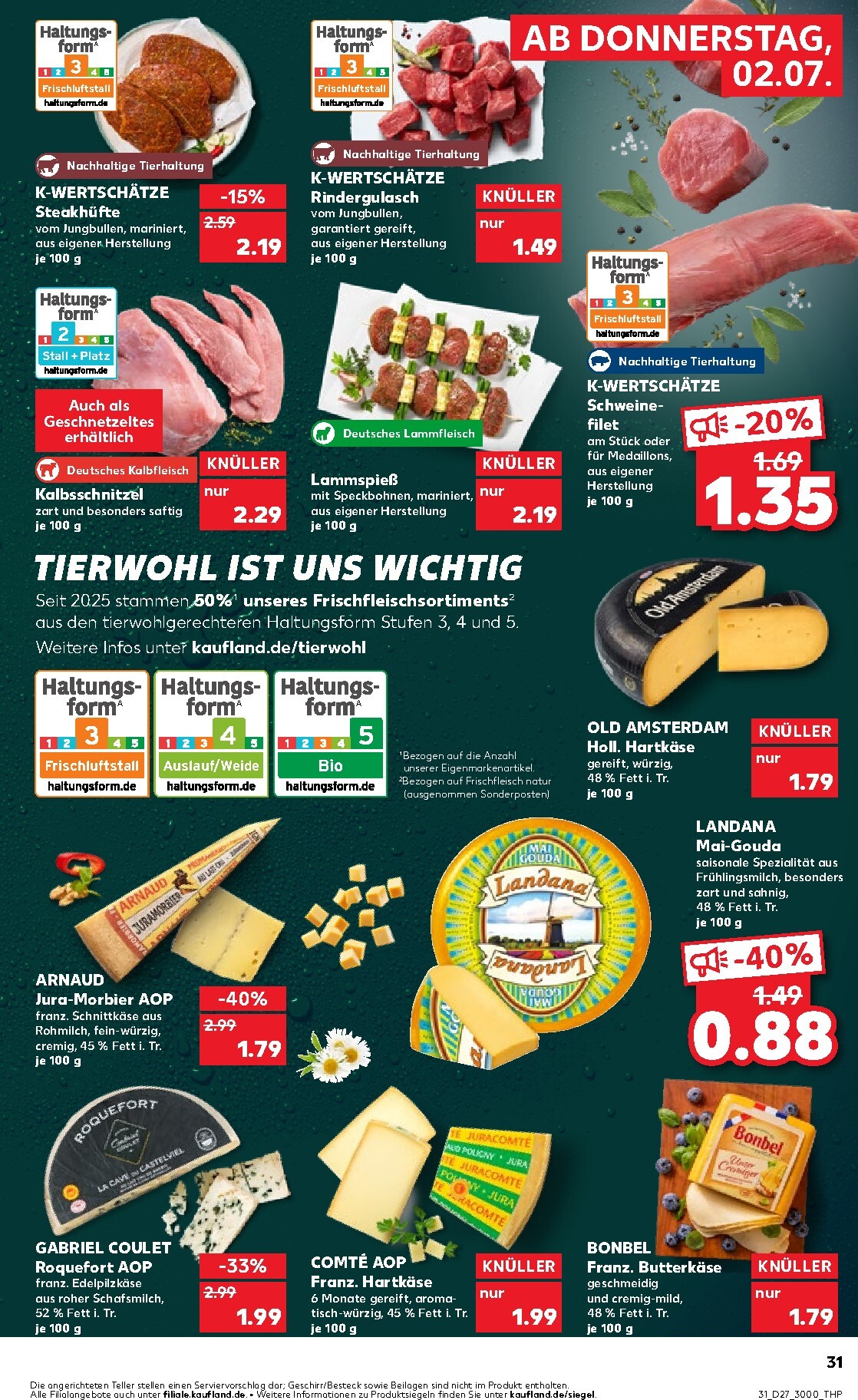 kaufland - Kaufland Prospekt nächste Woche – von Donnerstag 02.07.2026 bis Mittwoch 08.07.2026 - page: 31
