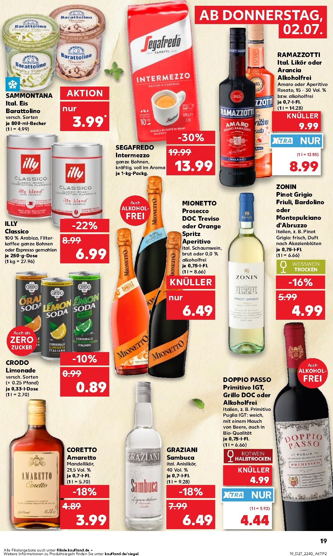 kaufland - Kaufland Prospekt nächste Woche – von Donnerstag 02.07.2026 bis Mittwoch 08.07.2026 - page: 19