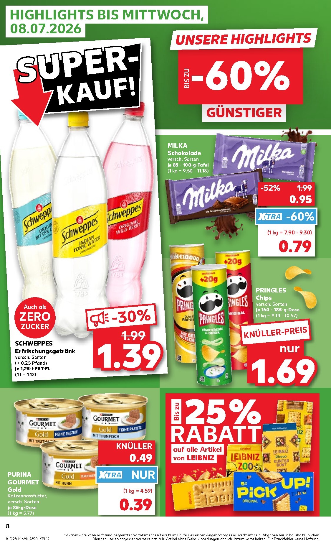 kaufland - Kaufland - Angebote ab Montag Prospekt nächste Woche – von Montag 06.07.2026 bis Mittwoch 08.07.2026 - page: 8