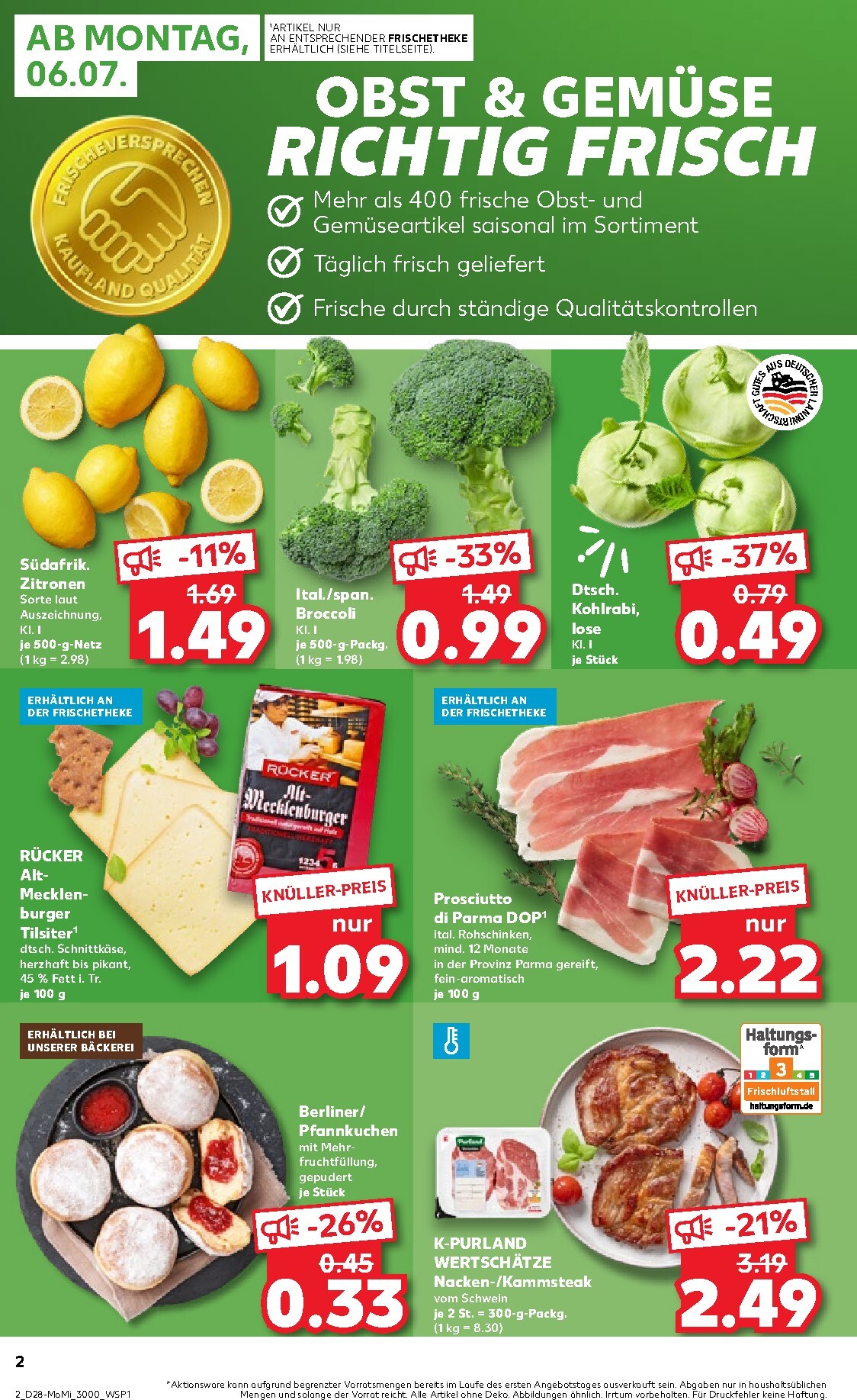 kaufland - Kaufland - Angebote ab Montag Prospekt nächste Woche – von Montag 06.07.2026 bis Mittwoch 08.07.2026 - page: 2