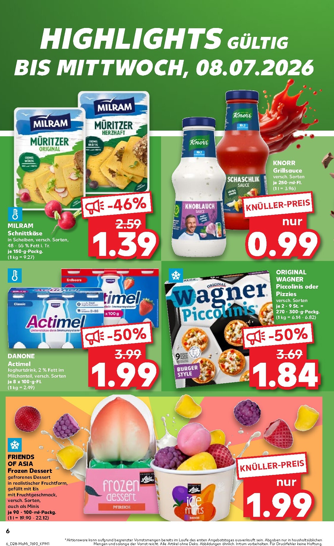 kaufland - Kaufland - Angebote ab Montag Prospekt nächste Woche – von Montag 06.07.2026 bis Mittwoch 08.07.2026 - page: 6