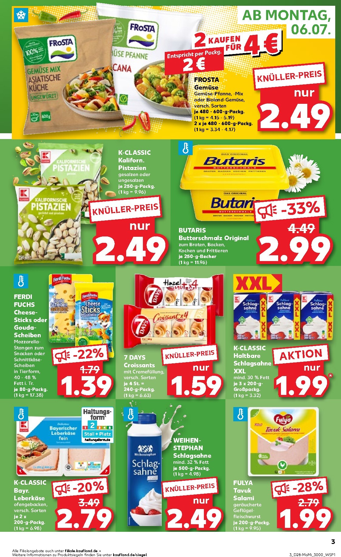 kaufland - Kaufland - Angebote ab Montag Prospekt nächste Woche – von Montag 06.07.2026 bis Mittwoch 08.07.2026 - page: 3