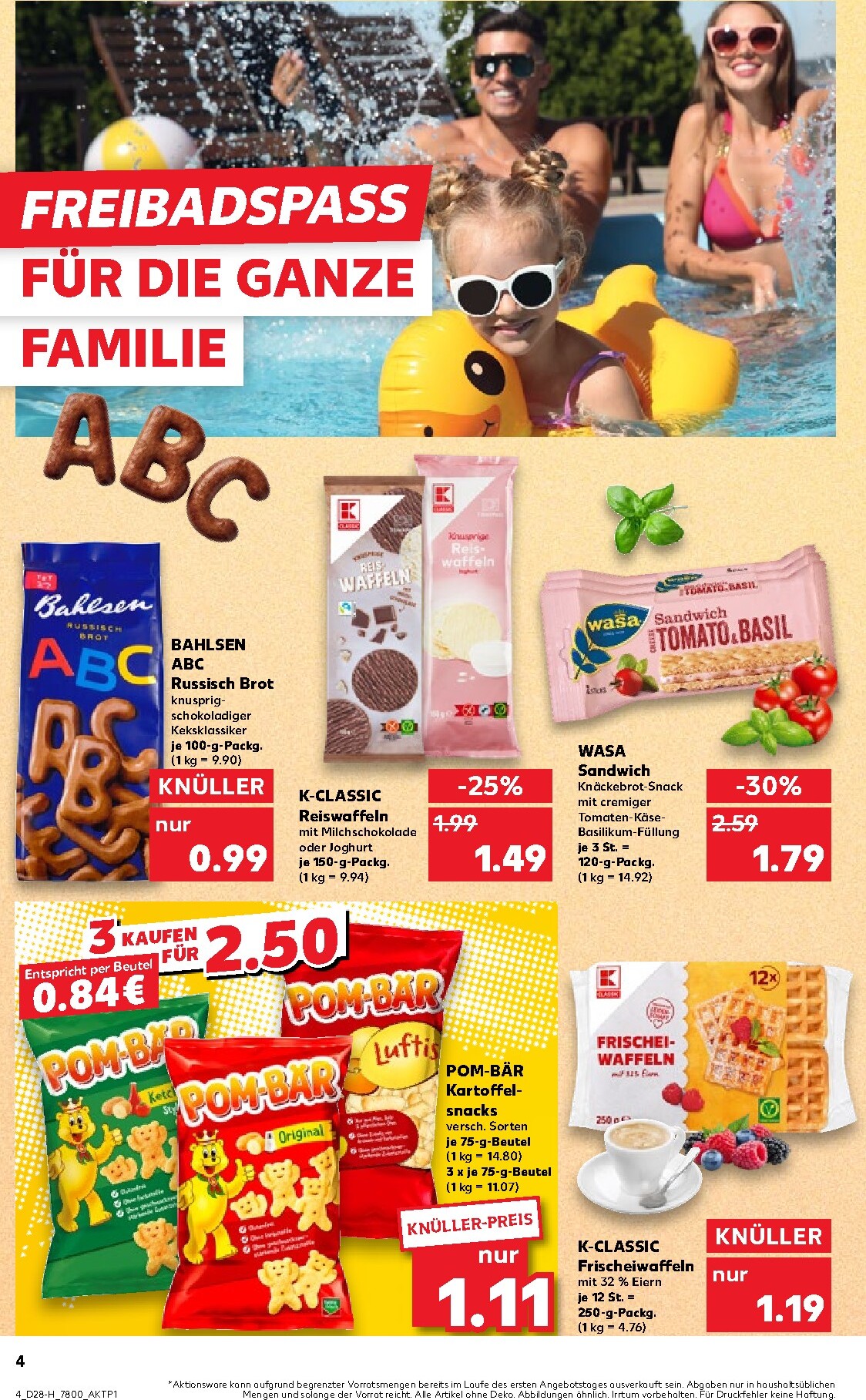 kaufland - Kaufland - Neckarsulm Prospekt nächste Woche – von Donnerstag 09.07.2026 bis Mittwoch 15.07.2026 - page: 4
