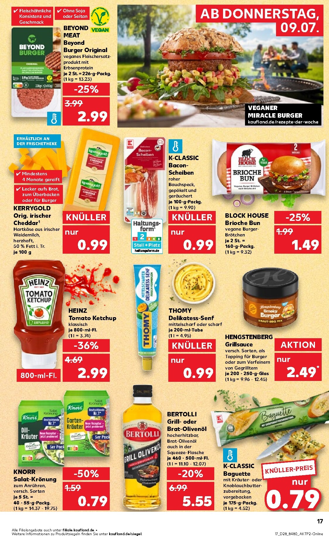 kaufland - Kaufland Prospekt nächste Woche – von Donnerstag 09.07.2026 bis Mittwoch 15.07.2026 - page: 17