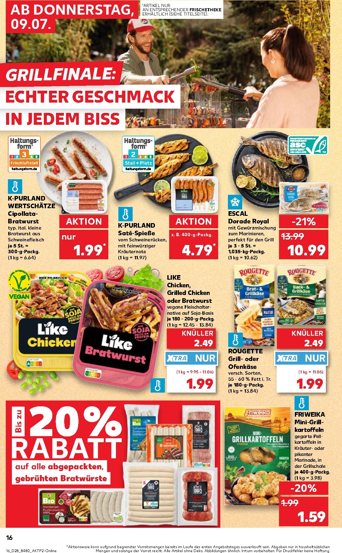 kaufland - Kaufland Prospekt nächste Woche – von Donnerstag 09.07.2026 bis Mittwoch 15.07.2026 - page: 16