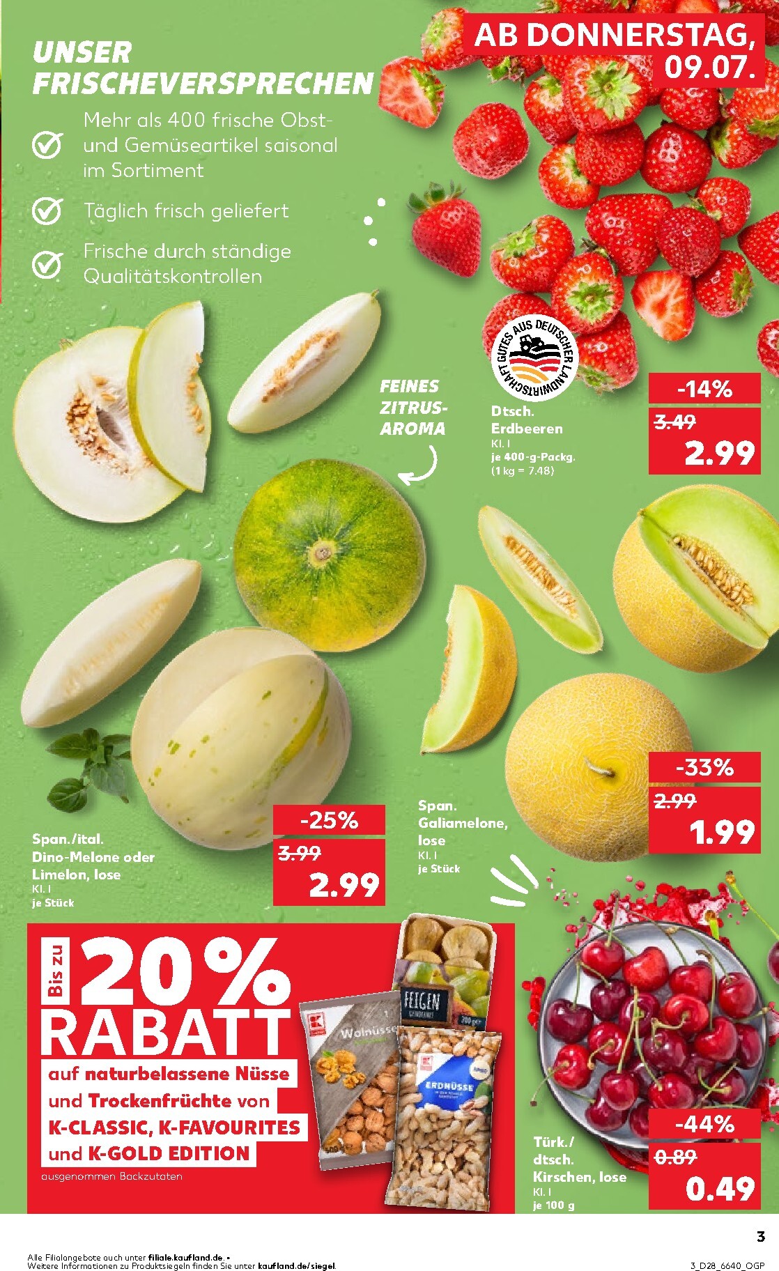 kaufland - Kaufland Prospekt nächste Woche – von Donnerstag 09.07.2026 bis Mittwoch 15.07.2026 - page: 3