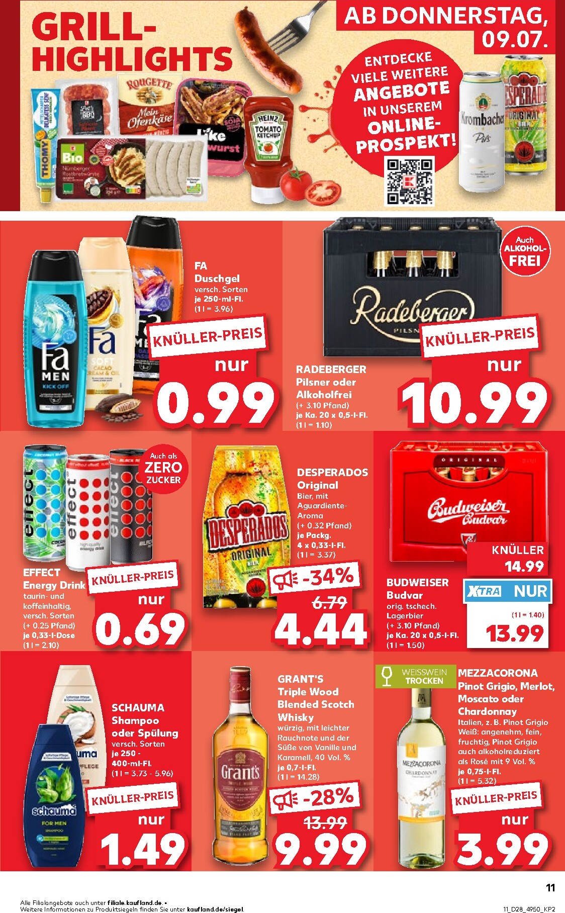 kaufland - Kaufland Prospekt nächste Woche – von Donnerstag 09.07.2026 bis Mittwoch 15.07.2026 - page: 11