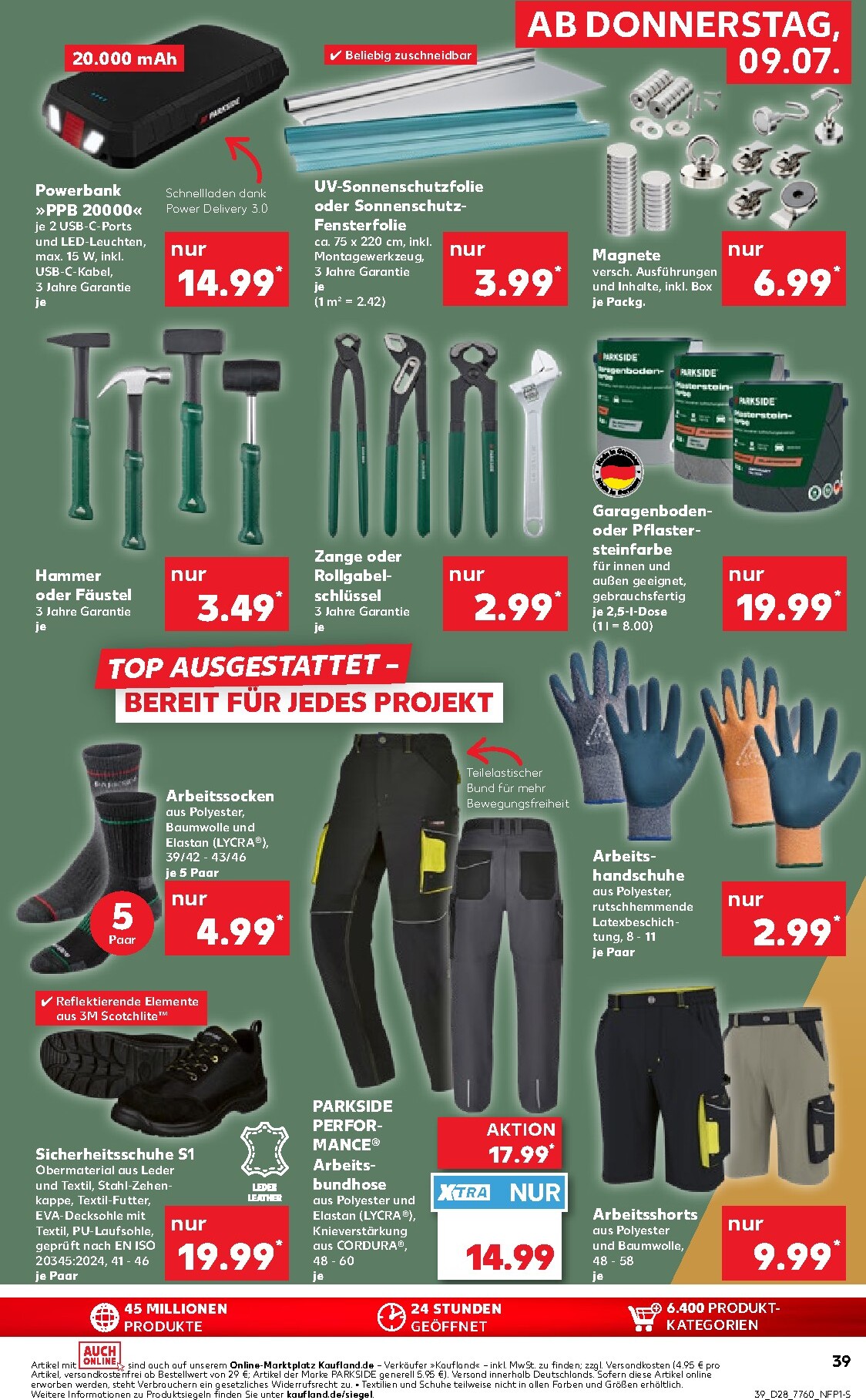 kaufland - Kaufland Prospekt nächste Woche – von Donnerstag 09.07.2026 bis Mittwoch 15.07.2026 - page: 39