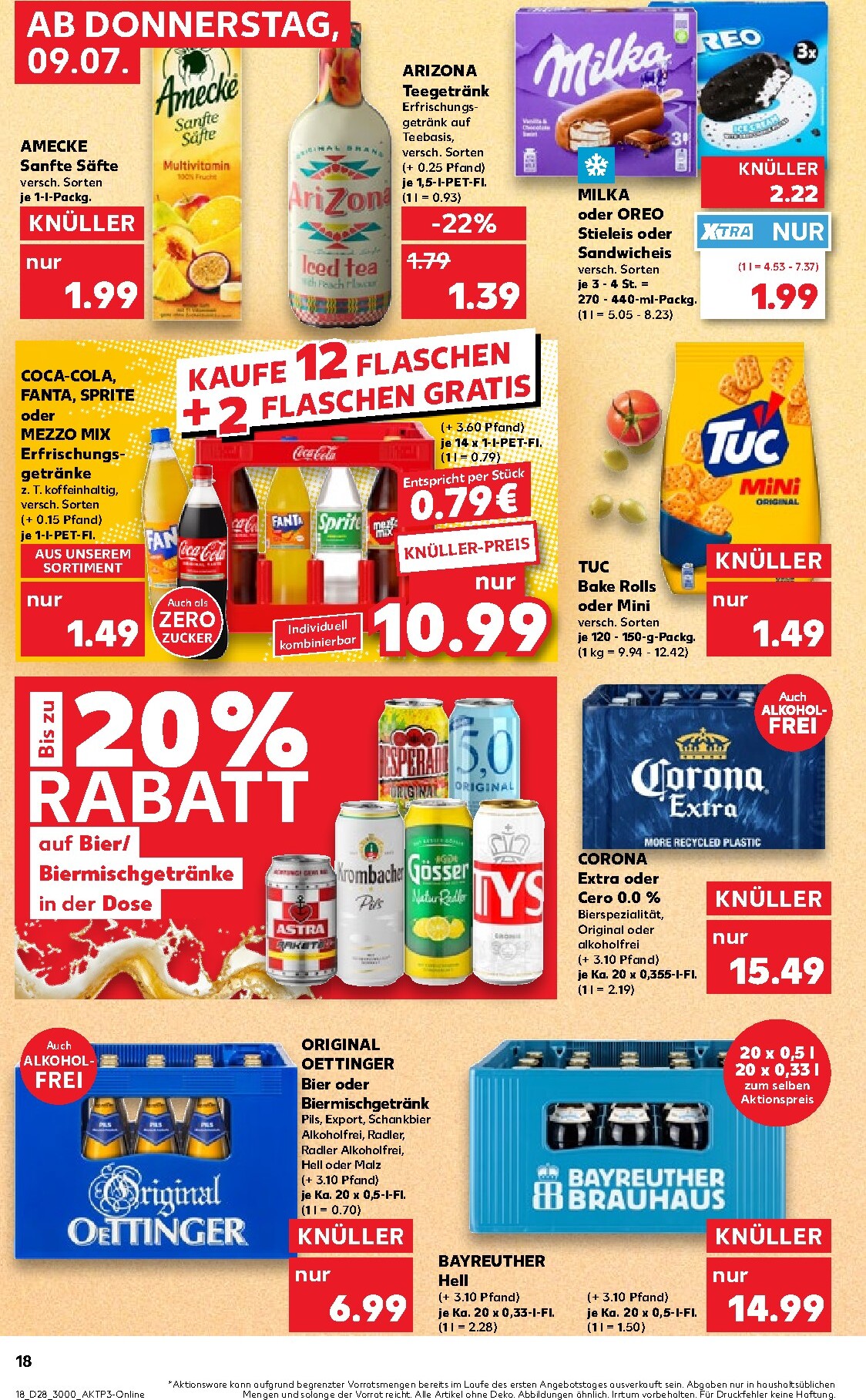 kaufland - Kaufland Prospekt nächste Woche – von Donnerstag 09.07.2026 bis Mittwoch 15.07.2026 - page: 18