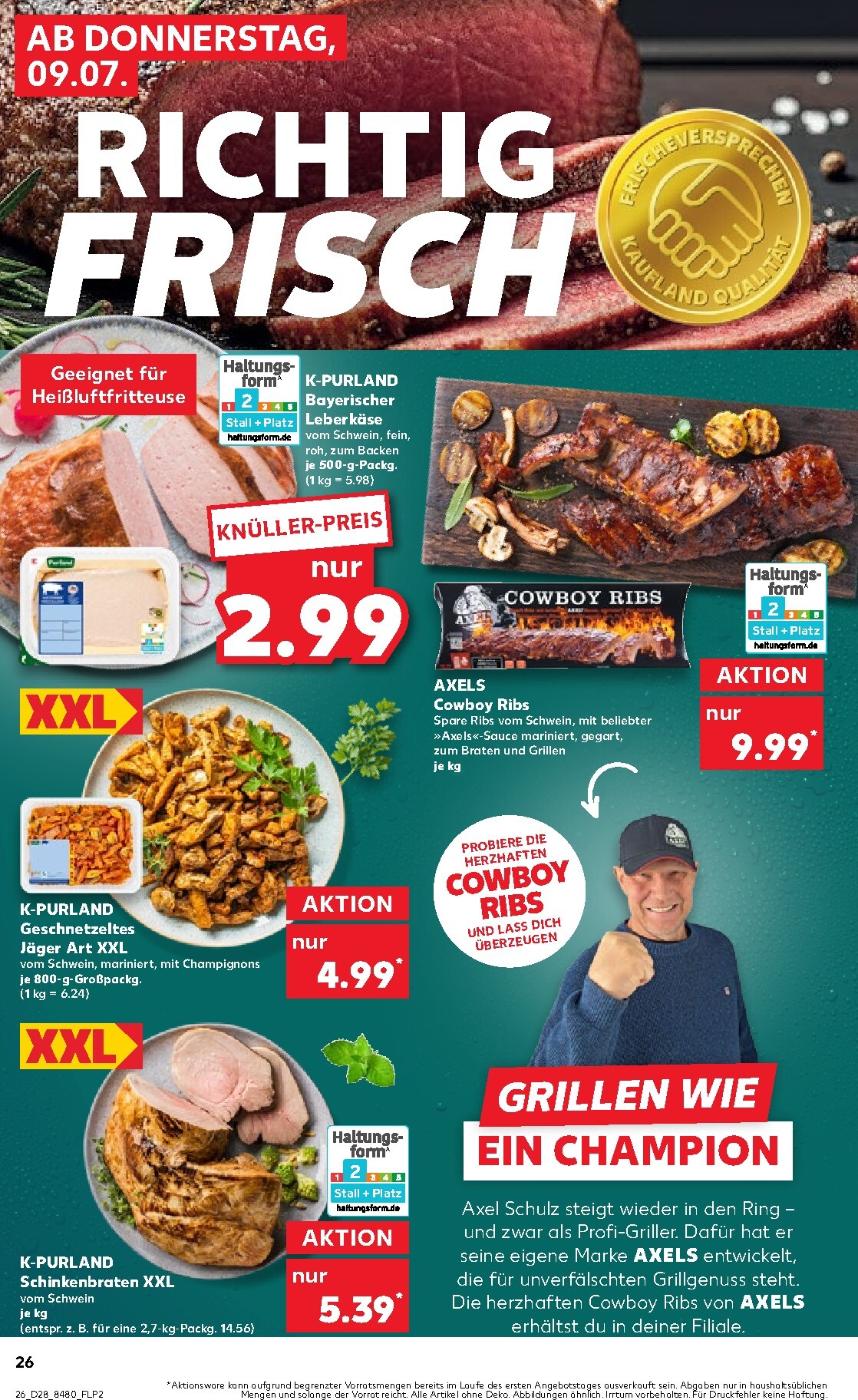 kaufland - Kaufland Prospekt nächste Woche – von Donnerstag 09.07.2026 bis Mittwoch 15.07.2026 - page: 26