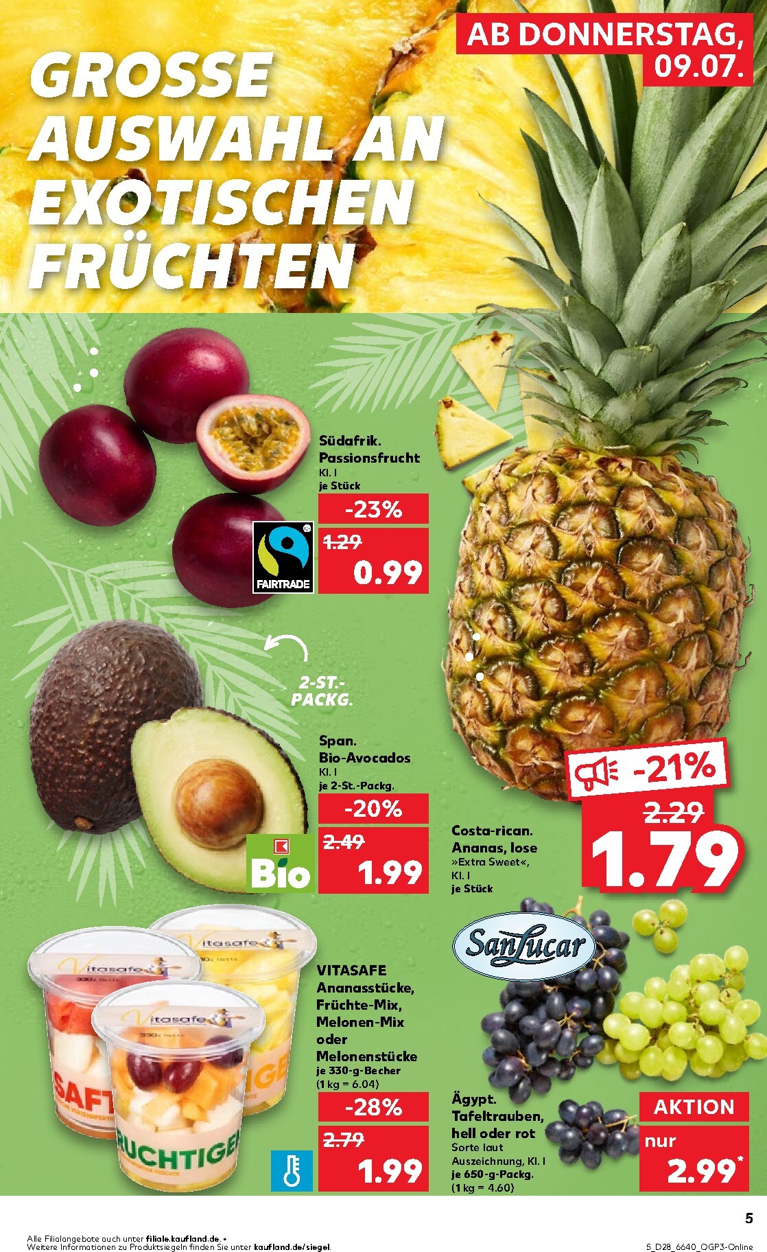 kaufland - Kaufland Prospekt nächste Woche – von Donnerstag 09.07.2026 bis Mittwoch 15.07.2026 - page: 5
