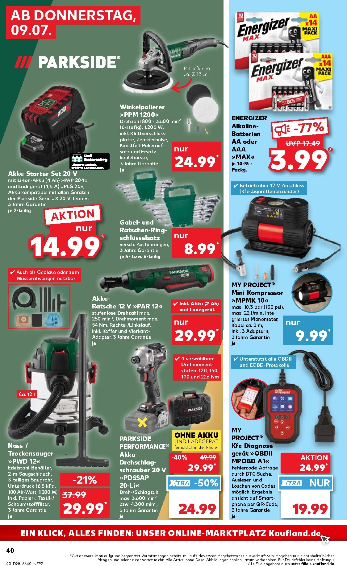 kaufland - Kaufland Prospekt nächste Woche – von Donnerstag 09.07.2026 bis Mittwoch 15.07.2026 - page: 40