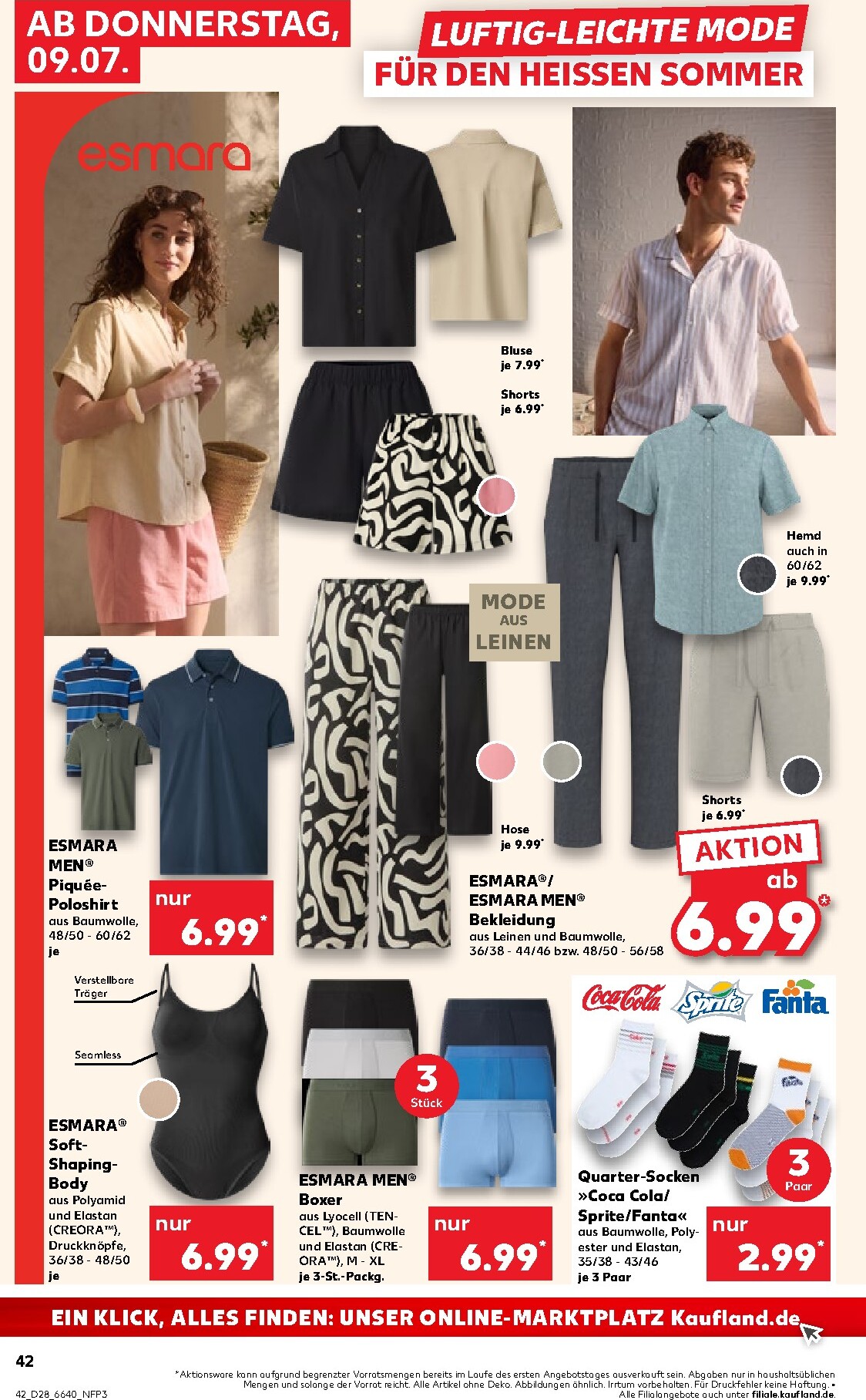 kaufland - Kaufland Prospekt nächste Woche – von Donnerstag 09.07.2026 bis Mittwoch 15.07.2026 - page: 42