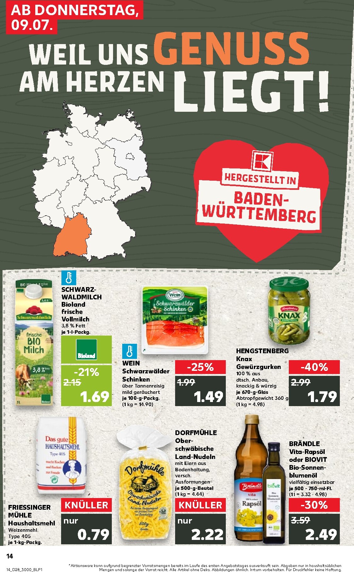 kaufland - Kaufland Prospekt nächste Woche – von Donnerstag 09.07.2026 bis Mittwoch 15.07.2026 - page: 14