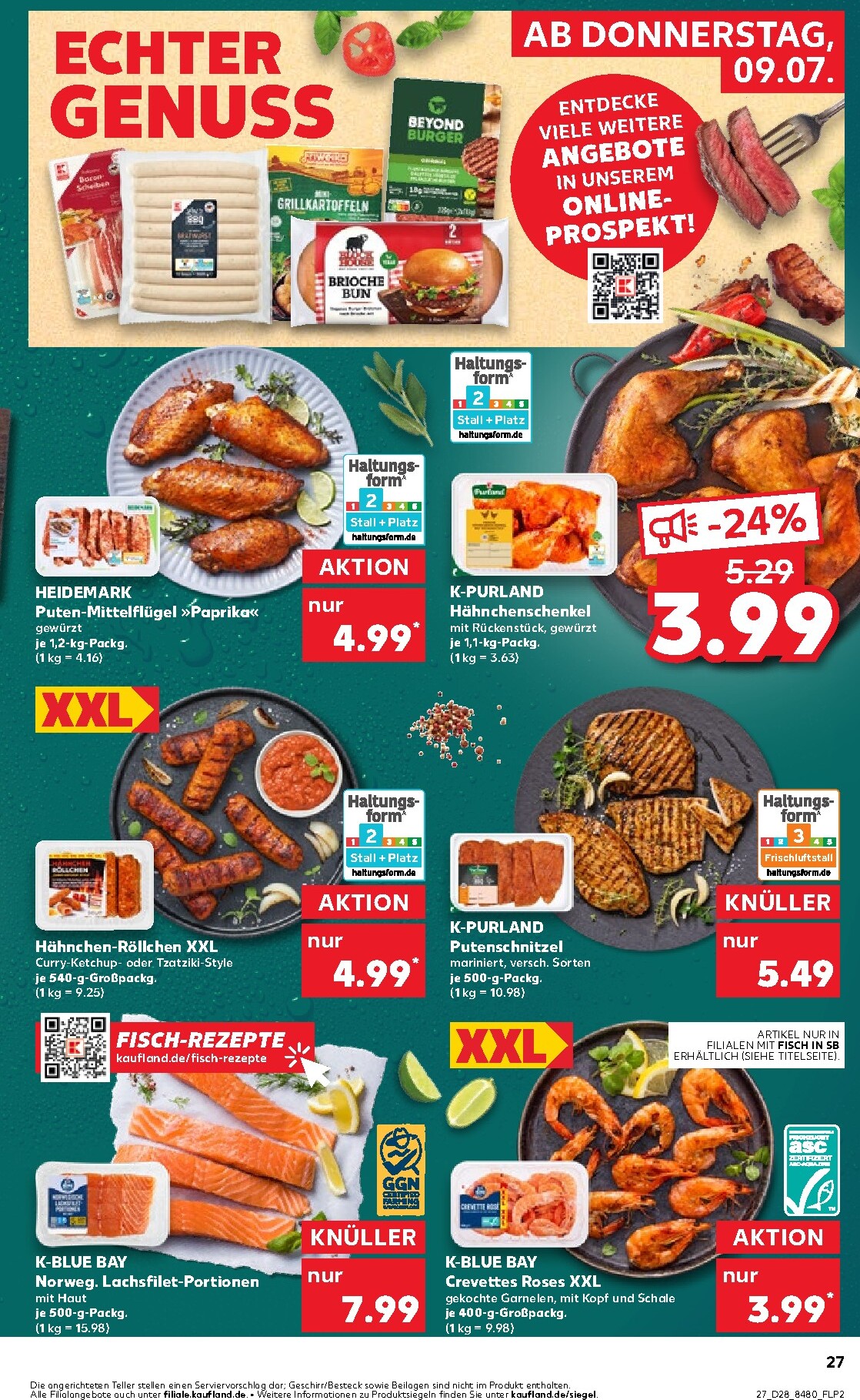 kaufland - Kaufland Prospekt nächste Woche – von Donnerstag 09.07.2026 bis Mittwoch 15.07.2026 - page: 27