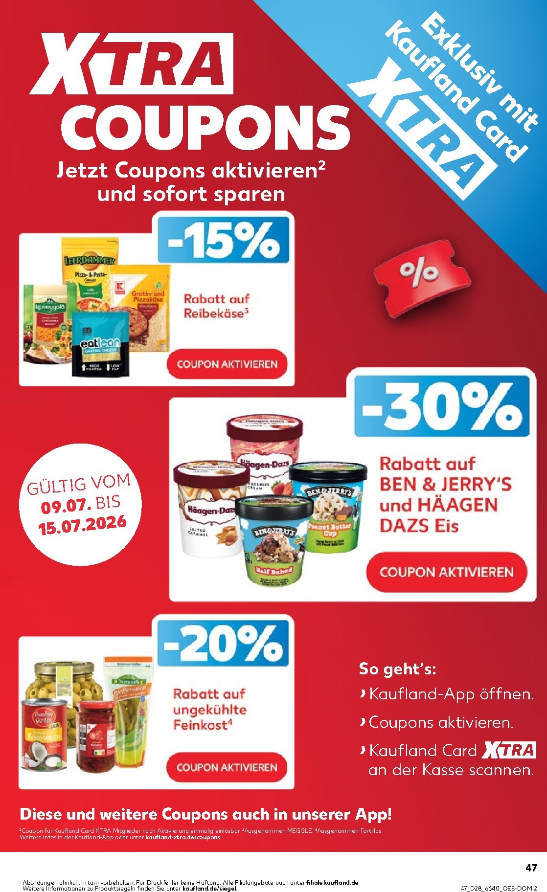 kaufland - Kaufland Prospekt nächste Woche – von Donnerstag 09.07.2026 bis Mittwoch 15.07.2026 - page: 47