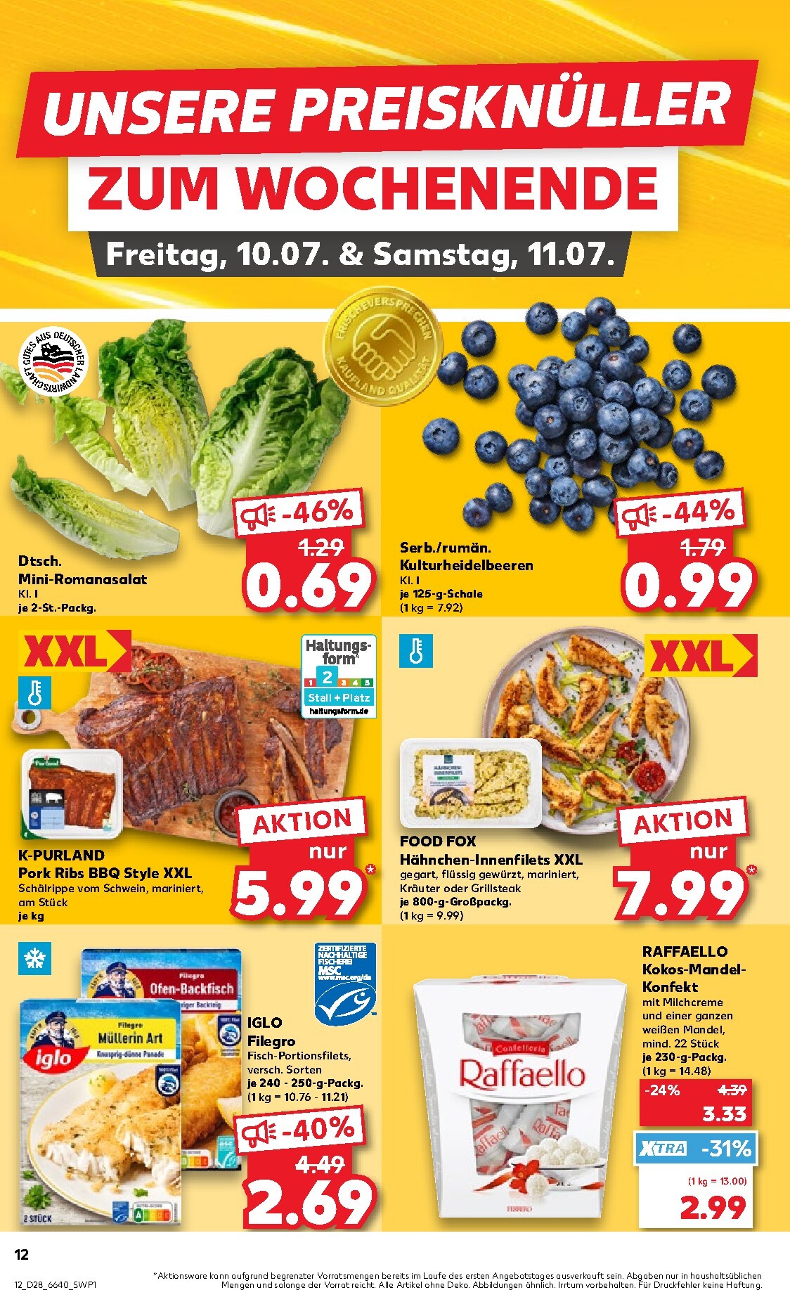 kaufland - Kaufland Prospekt nächste Woche – von Donnerstag 09.07.2026 bis Mittwoch 15.07.2026 - page: 12