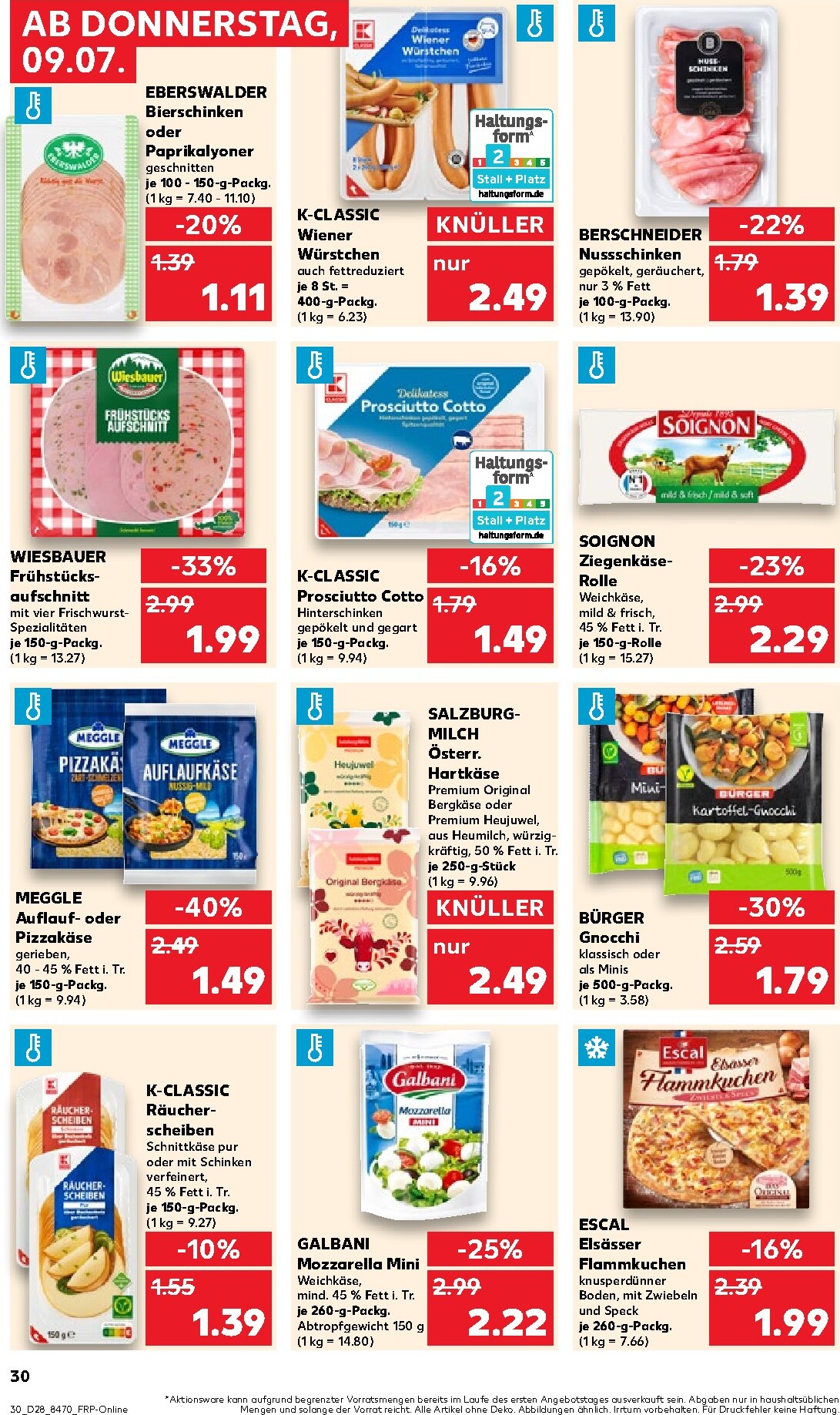 kaufland - Kaufland Prospekt nächste Woche – von Donnerstag 09.07.2026 bis Mittwoch 15.07.2026 - page: 30