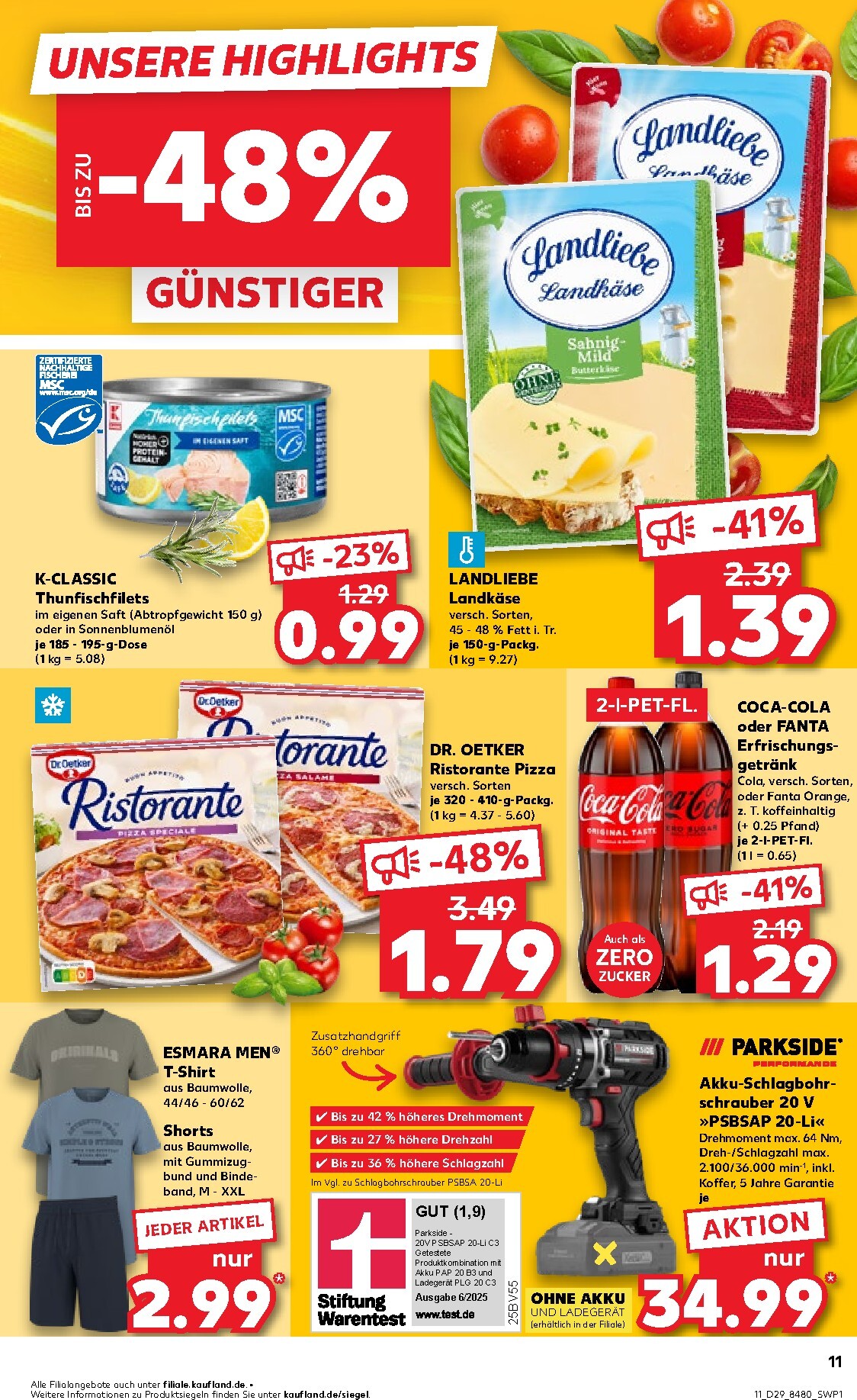 kaufland - Kaufland Prospekt nächste Woche – von Donnerstag 16.07.2026 bis Mittwoch 22.07.2026 - page: 11