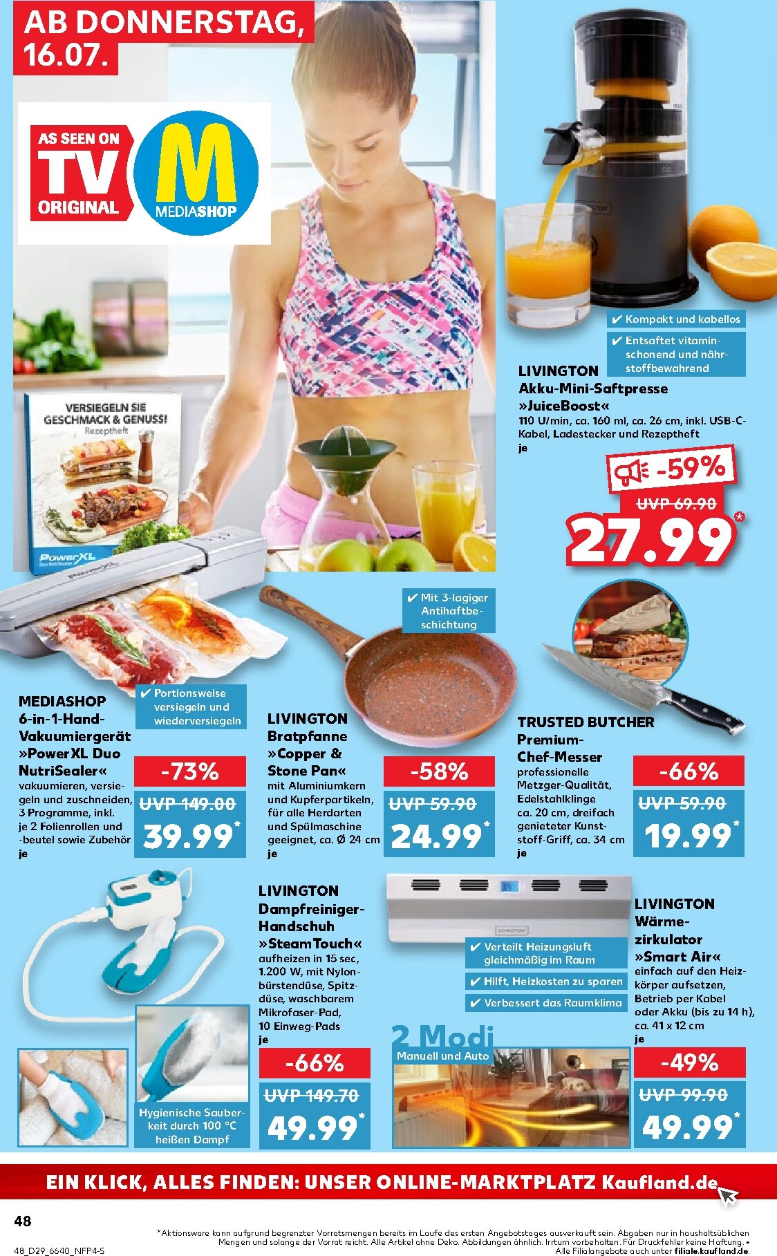 kaufland - Kaufland Prospekt nächste Woche – von Donnerstag 16.07.2026 bis Mittwoch 22.07.2026 - page: 48