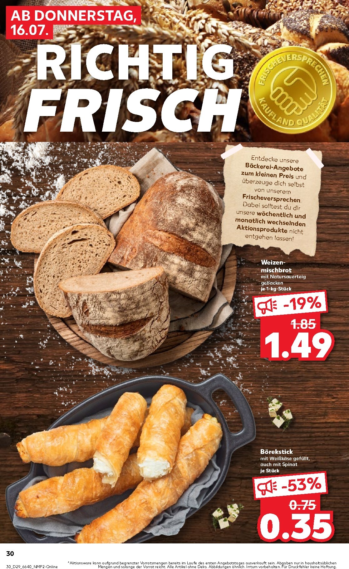 kaufland - Kaufland Prospekt nächste Woche – von Donnerstag 16.07.2026 bis Mittwoch 22.07.2026 - page: 30