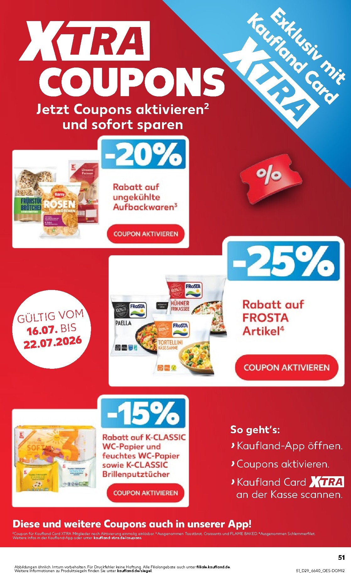 kaufland - Kaufland Prospekt nächste Woche – von Donnerstag 16.07.2026 bis Mittwoch 22.07.2026 - page: 51