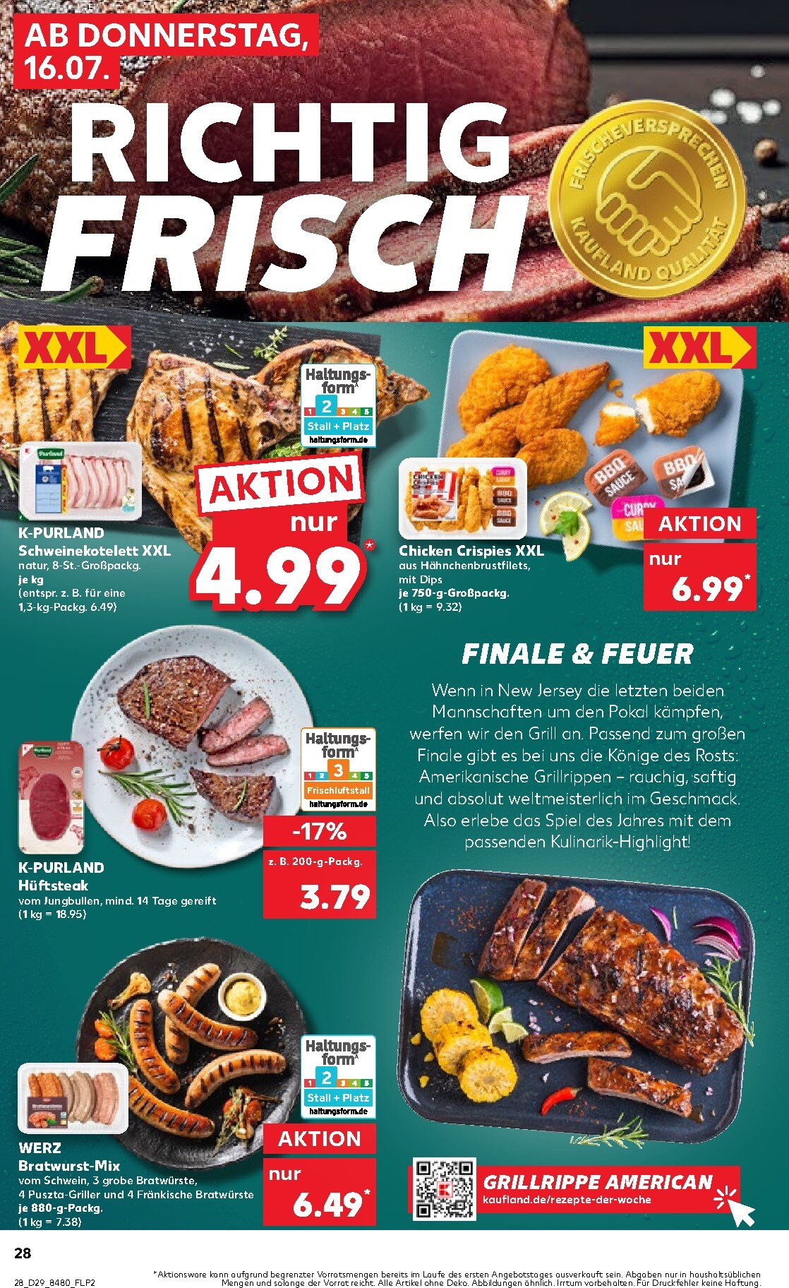 kaufland - Kaufland Prospekt nächste Woche – von Donnerstag 16.07.2026 bis Mittwoch 22.07.2026 - page: 28