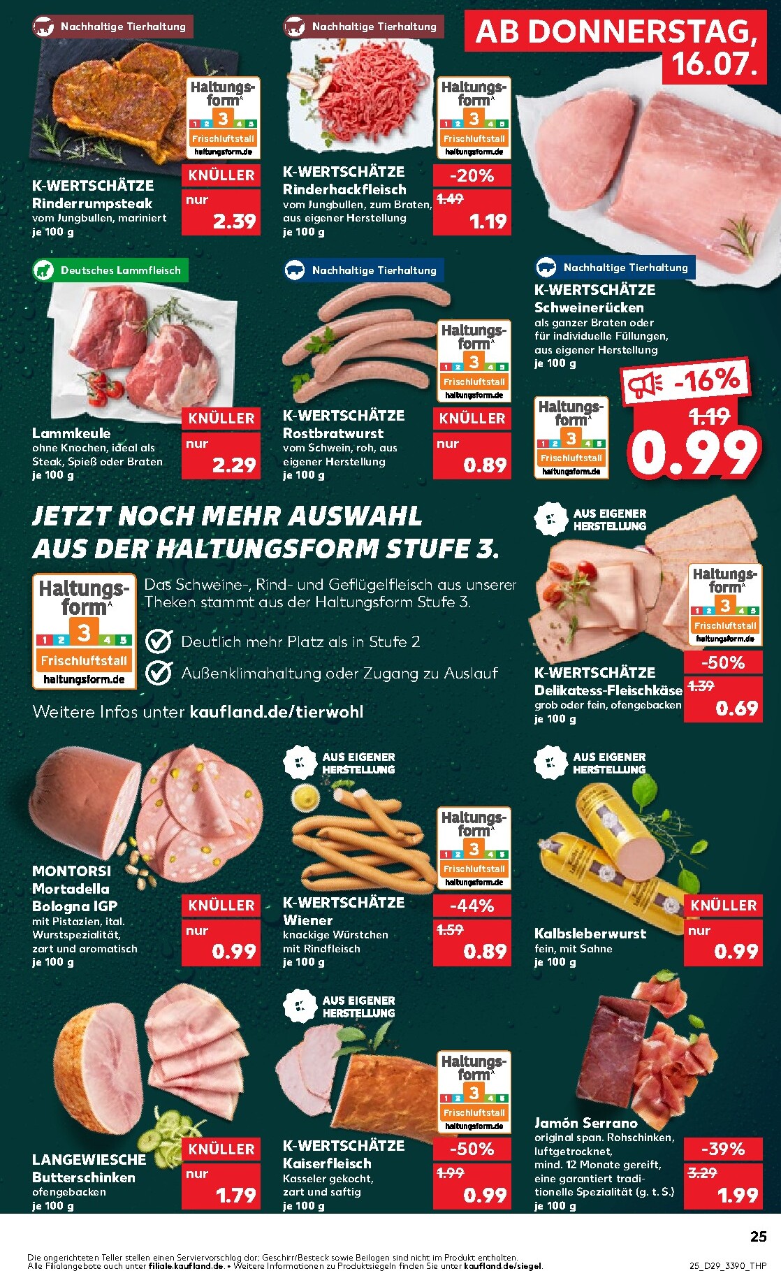 kaufland - Kaufland Prospekt nächste Woche – von Donnerstag 16.07.2026 bis Mittwoch 22.07.2026 - page: 25