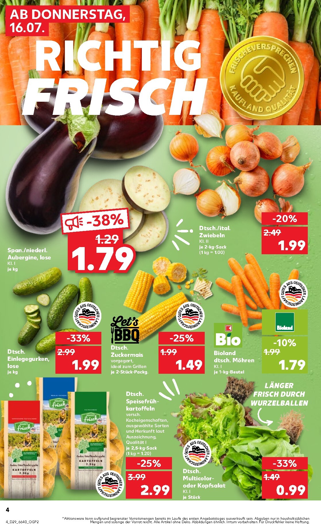 kaufland - Kaufland Prospekt nächste Woche – von Donnerstag 16.07.2026 bis Mittwoch 22.07.2026 - page: 4