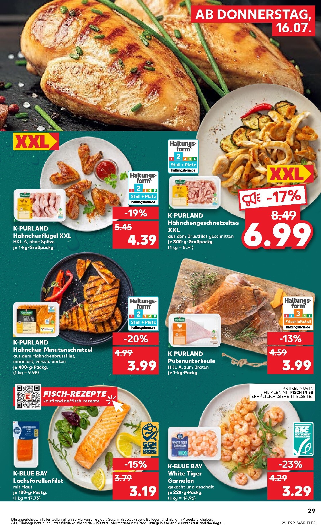 kaufland - Kaufland Prospekt nächste Woche – von Donnerstag 16.07.2026 bis Mittwoch 22.07.2026 - page: 29