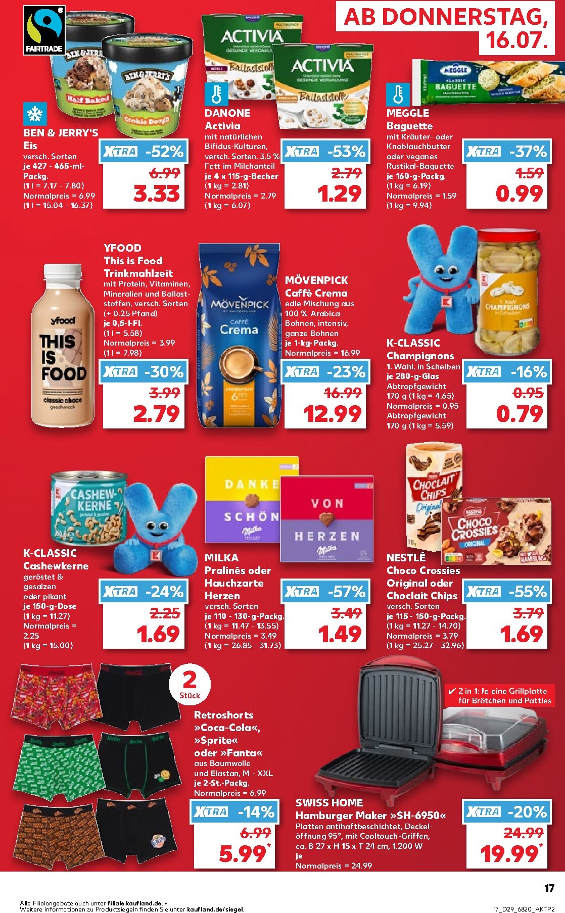 kaufland - Kaufland Prospekt nächste Woche – von Donnerstag 16.07.2026 bis Mittwoch 22.07.2026 - page: 17