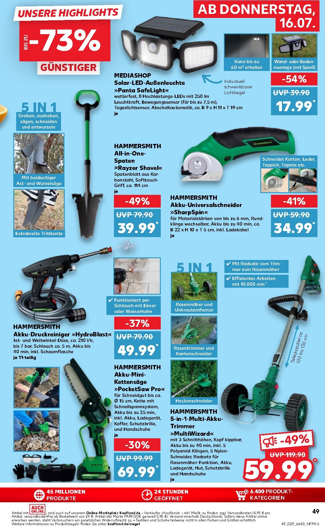kaufland - Kaufland Prospekt nächste Woche – von Donnerstag 16.07.2026 bis Mittwoch 22.07.2026 - page: 49
