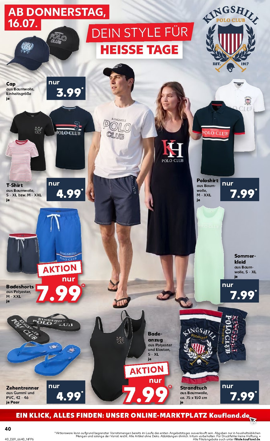 kaufland - Kaufland Prospekt nächste Woche – von Donnerstag 16.07.2026 bis Mittwoch 22.07.2026 - page: 40