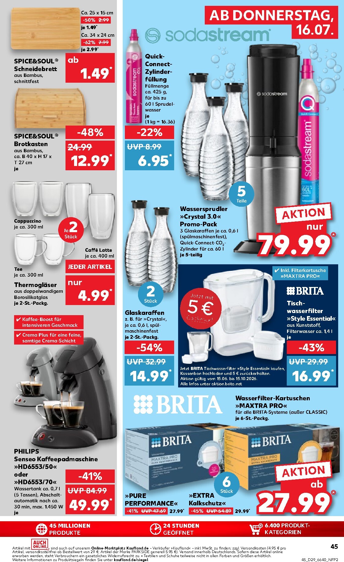 kaufland - Kaufland Prospekt nächste Woche – von Donnerstag 16.07.2026 bis Mittwoch 22.07.2026 - page: 45