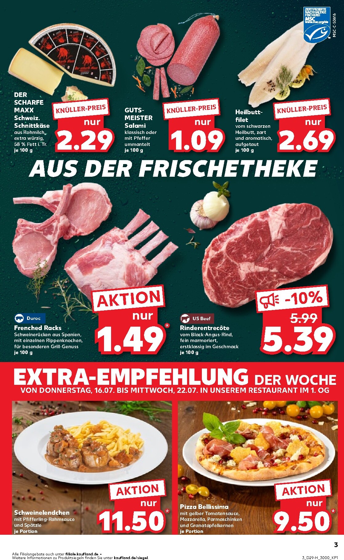 kaufland - Kaufland - Neckarsulm Prospekt nächste Woche – von Donnerstag 16.07.2026 bis Mittwoch 22.07.2026 - page: 3