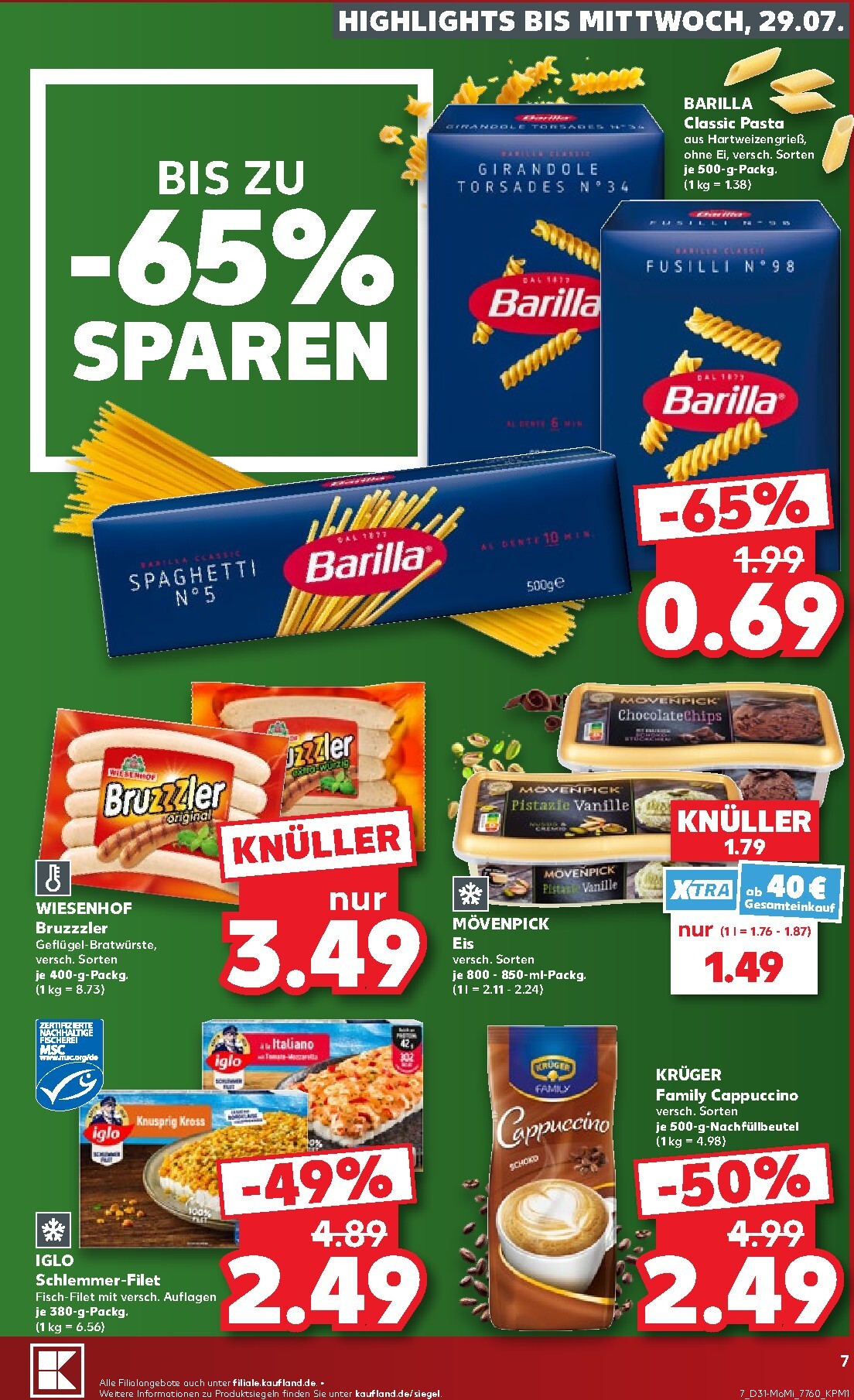 kaufland - Kaufland Prospekt nächste Woche – von Montag 27.07.2026 bis Freitag 31.07.2026 - page: 7