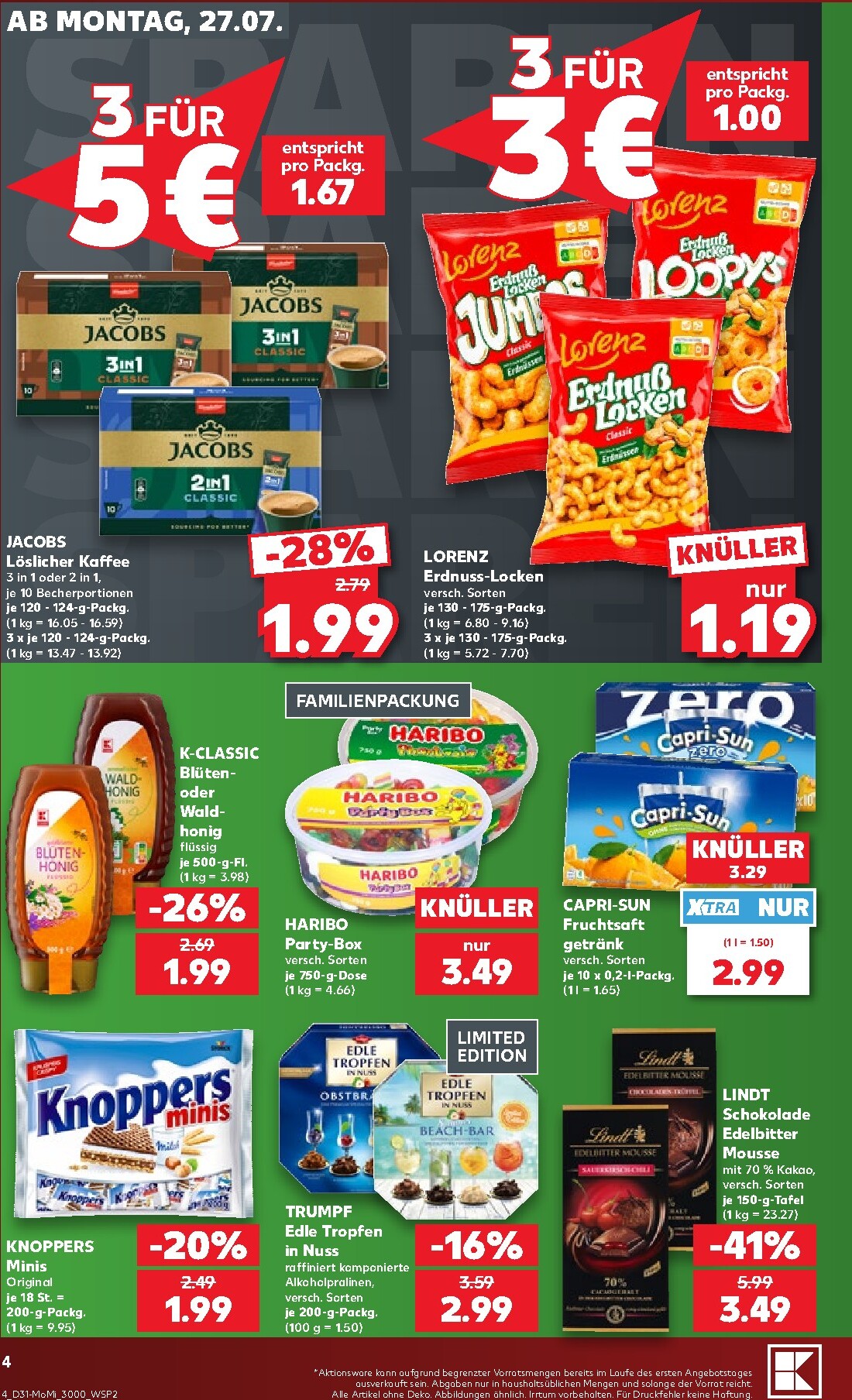 kaufland - Kaufland Prospekt nächste Woche – von Montag 27.07.2026 bis Freitag 31.07.2026 - page: 4