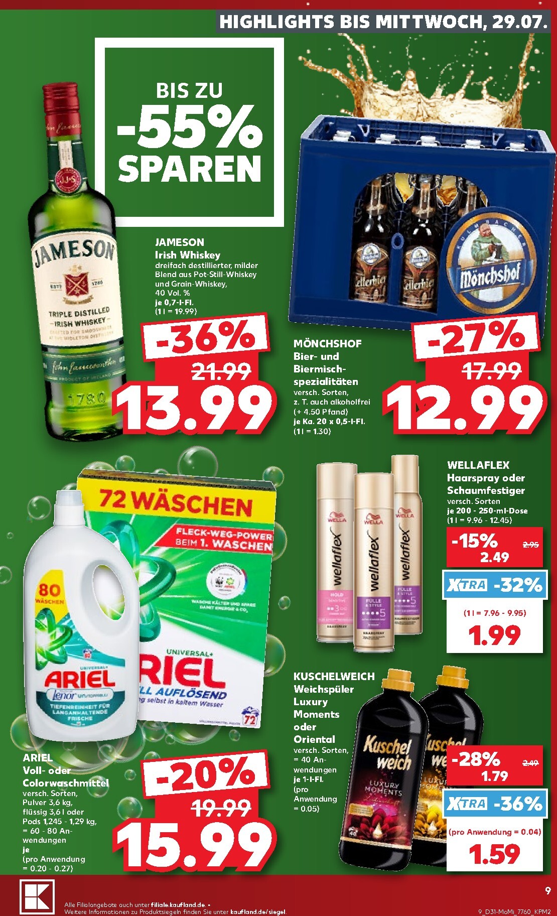 kaufland - Kaufland Prospekt nächste Woche – von Montag 27.07.2026 bis Freitag 31.07.2026 - page: 9