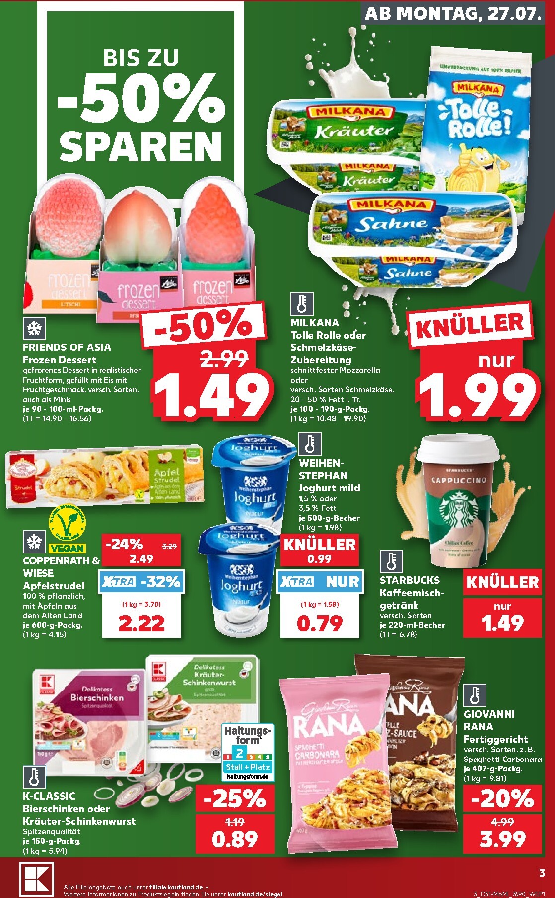 kaufland - Kaufland Prospekt nächste Woche – von Montag 27.07.2026 bis Freitag 31.07.2026 - page: 3