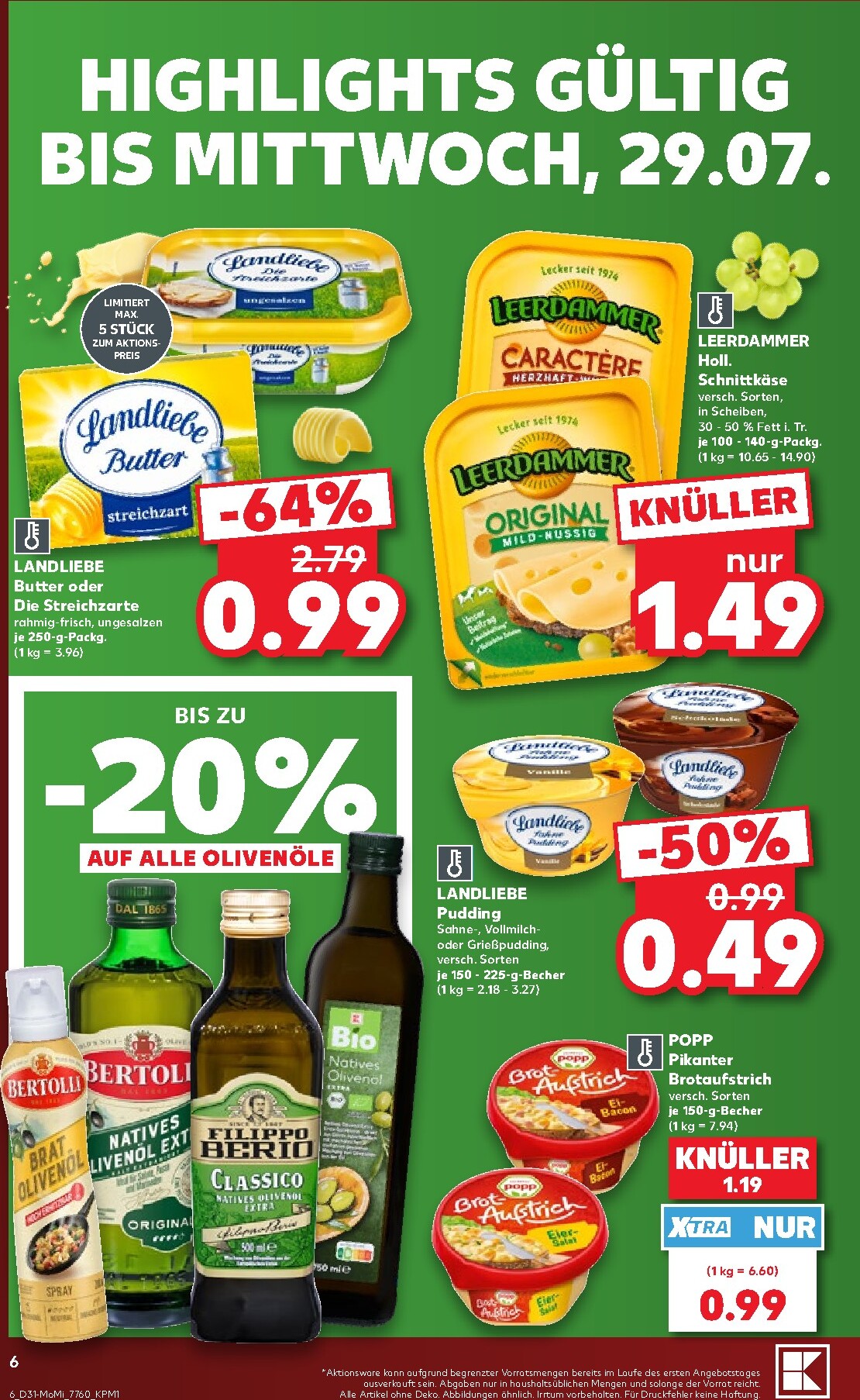 kaufland - Kaufland Prospekt nächste Woche – von Montag 27.07.2026 bis Freitag 31.07.2026 - page: 6