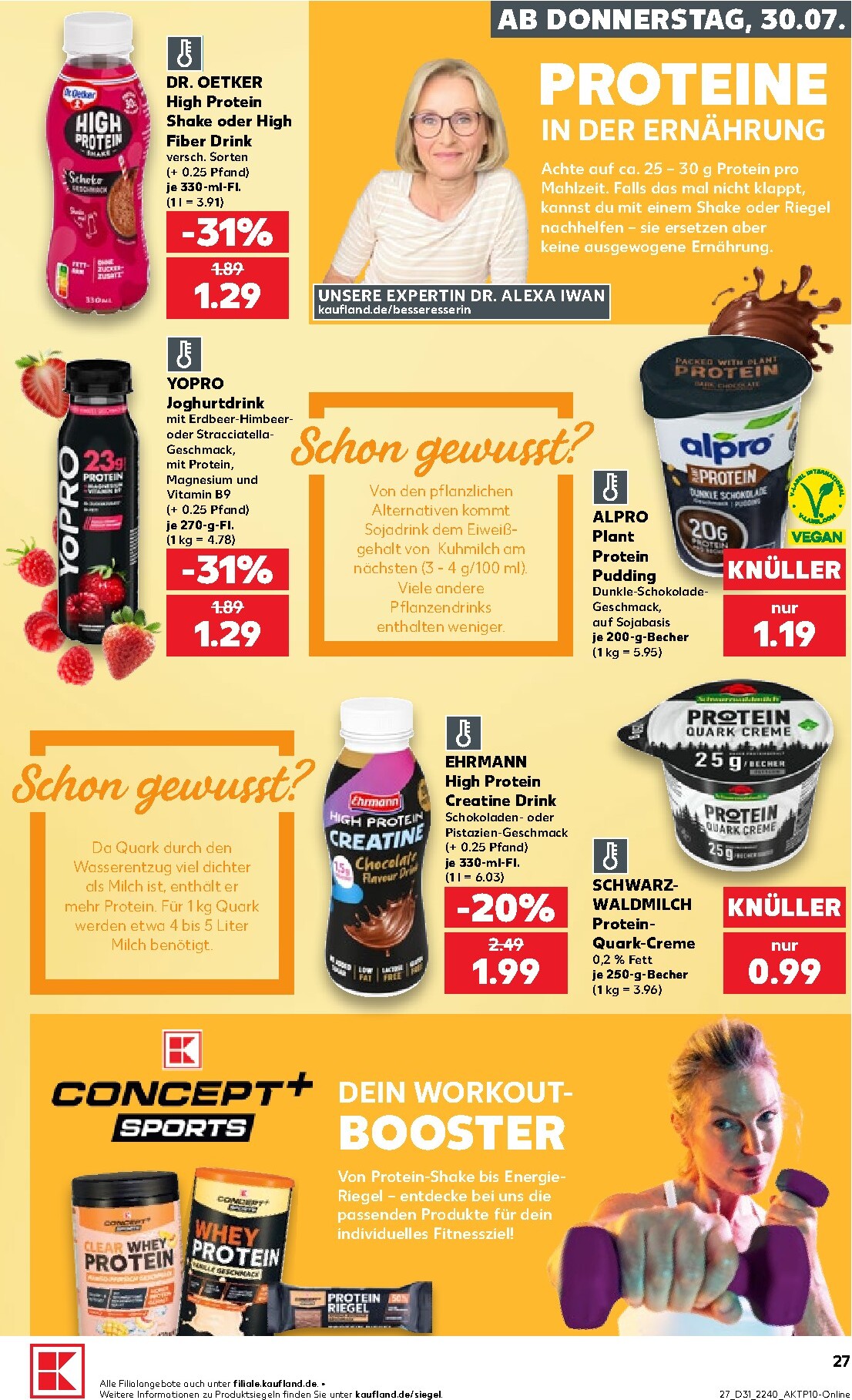 kaufland - Kaufland Prospekt nächste Woche – von Donnerstag 30.07.2026 bis Mittwoch 05.08.2026 - page: 27