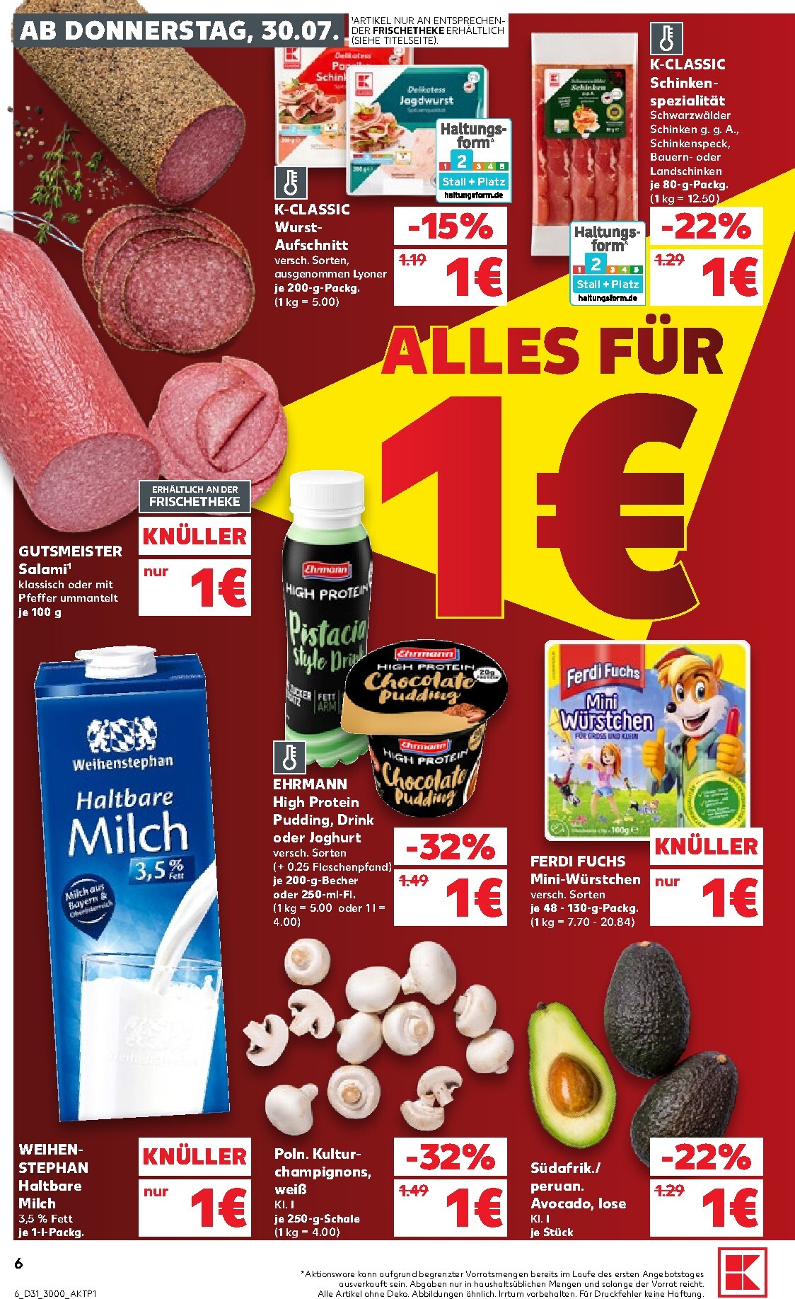kaufland - Kaufland Prospekt nächste Woche – von Donnerstag 30.07.2026 bis Mittwoch 05.08.2026 - page: 6