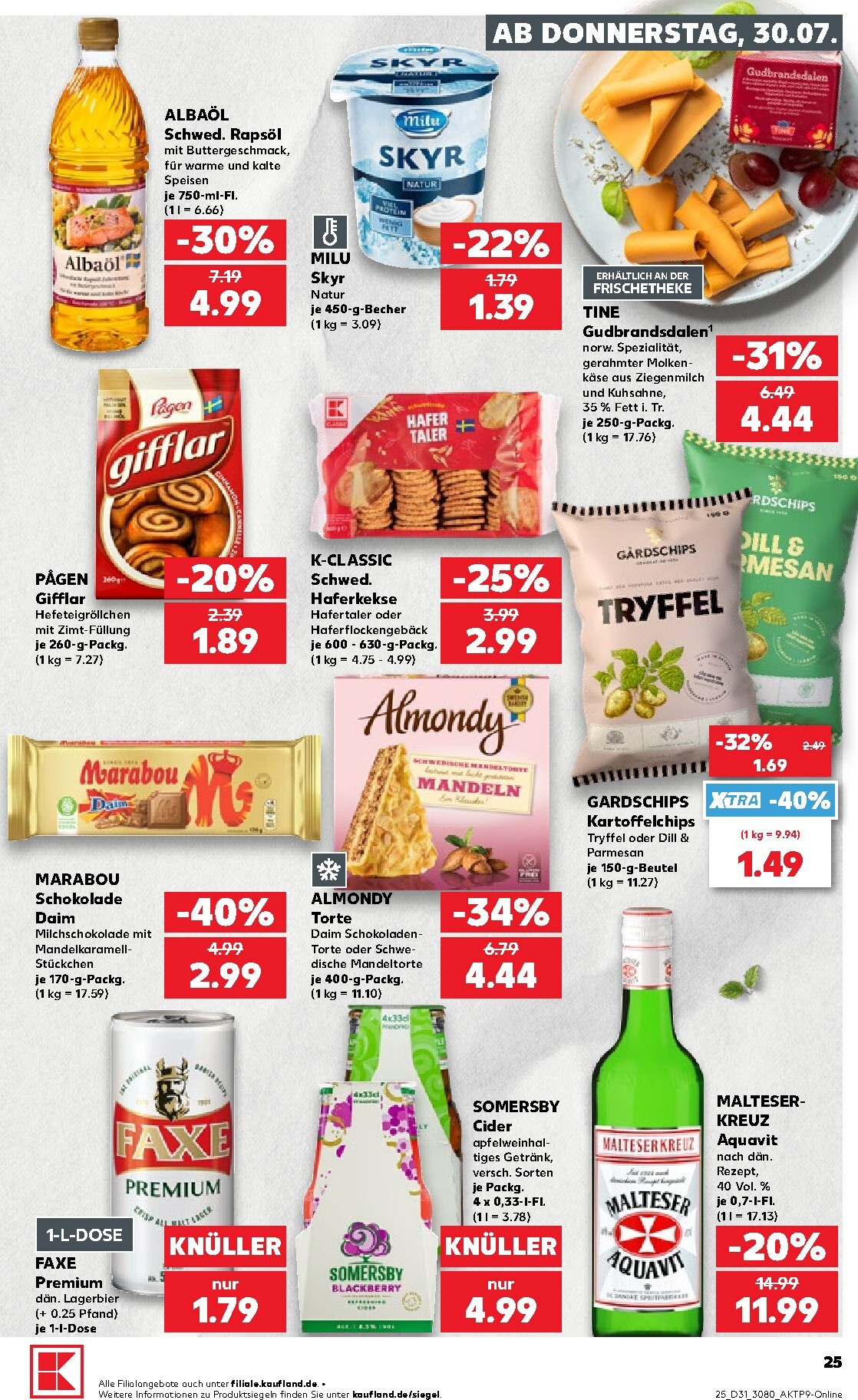 kaufland - Kaufland Prospekt nächste Woche – von Donnerstag 30.07.2026 bis Mittwoch 05.08.2026 - page: 25