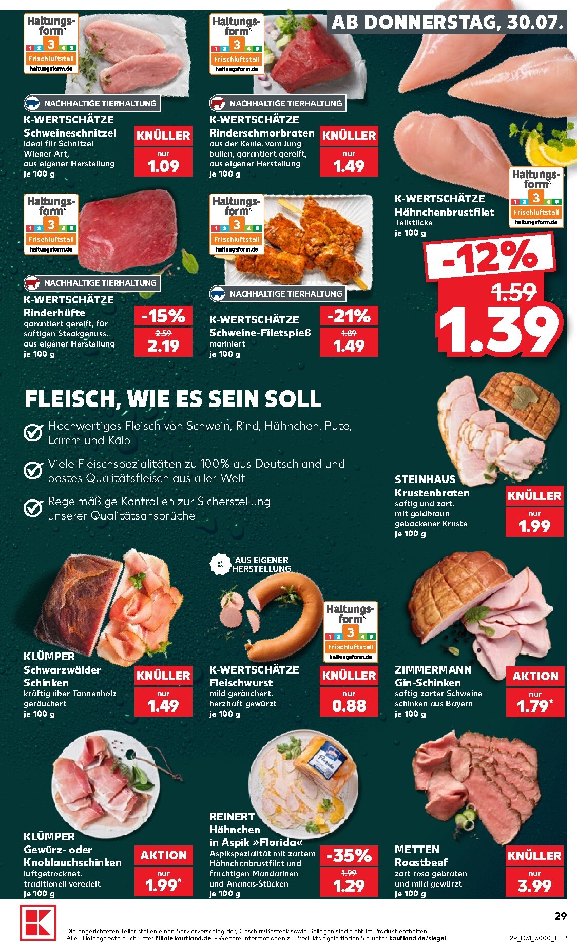 kaufland - Kaufland Prospekt nächste Woche – von Donnerstag 30.07.2026 bis Mittwoch 05.08.2026 - page: 29