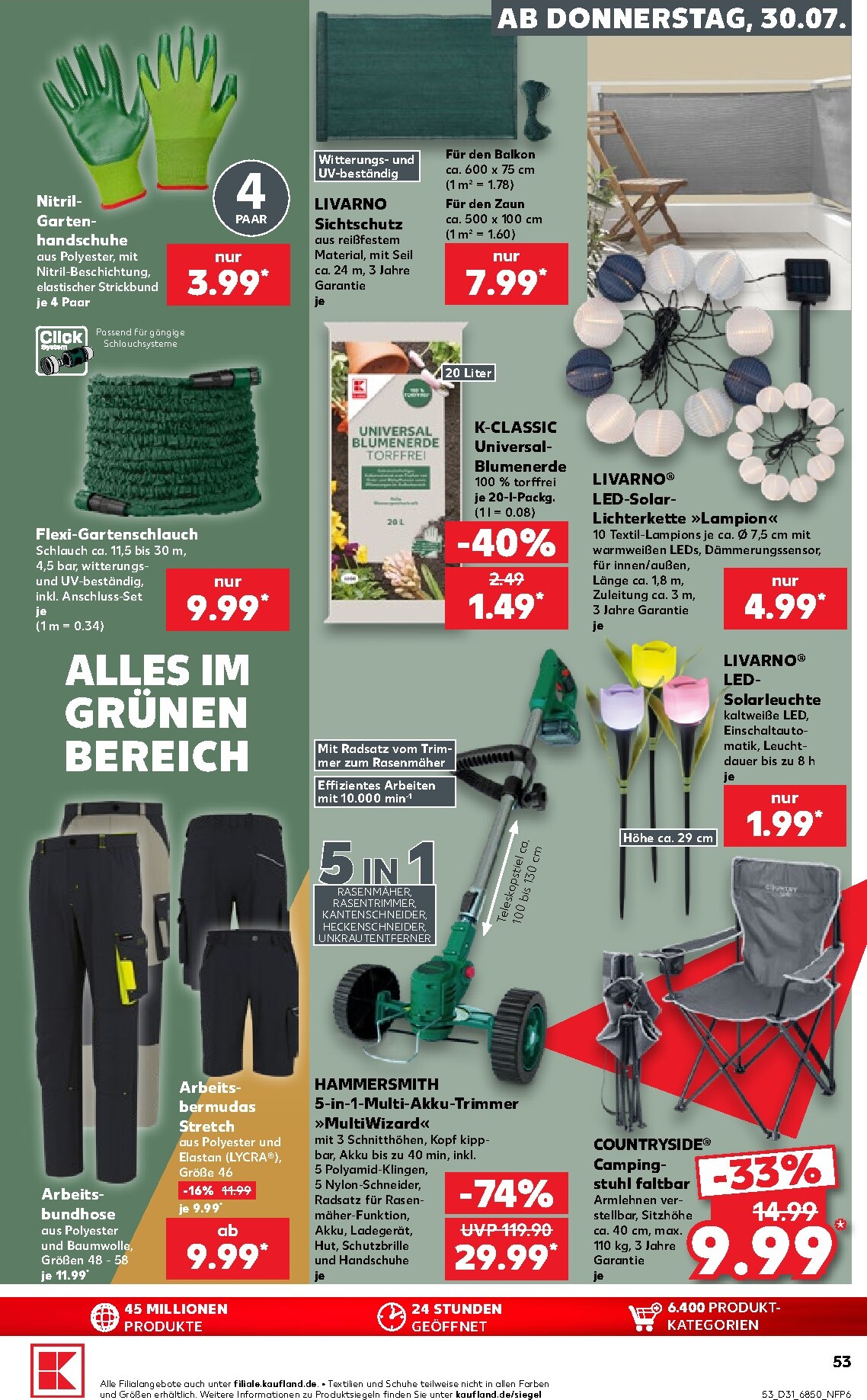 kaufland - Kaufland Prospekt nächste Woche – von Donnerstag 30.07.2026 bis Mittwoch 05.08.2026 - page: 53