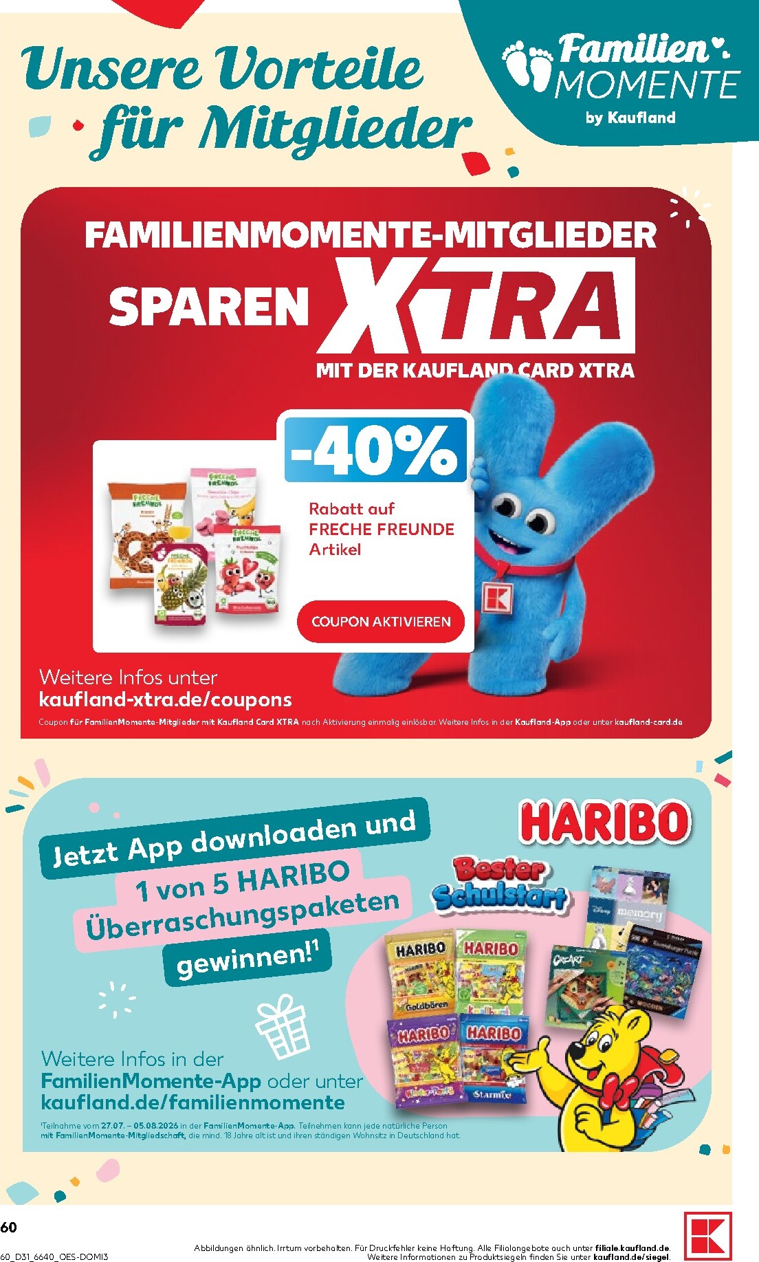kaufland - Kaufland Prospekt nächste Woche – von Donnerstag 30.07.2026 bis Mittwoch 05.08.2026 - page: 60